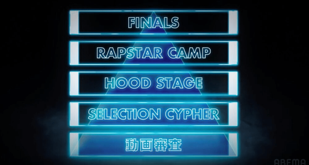 ラップスタア誕生2024、審査員全員のサイン入りポスター