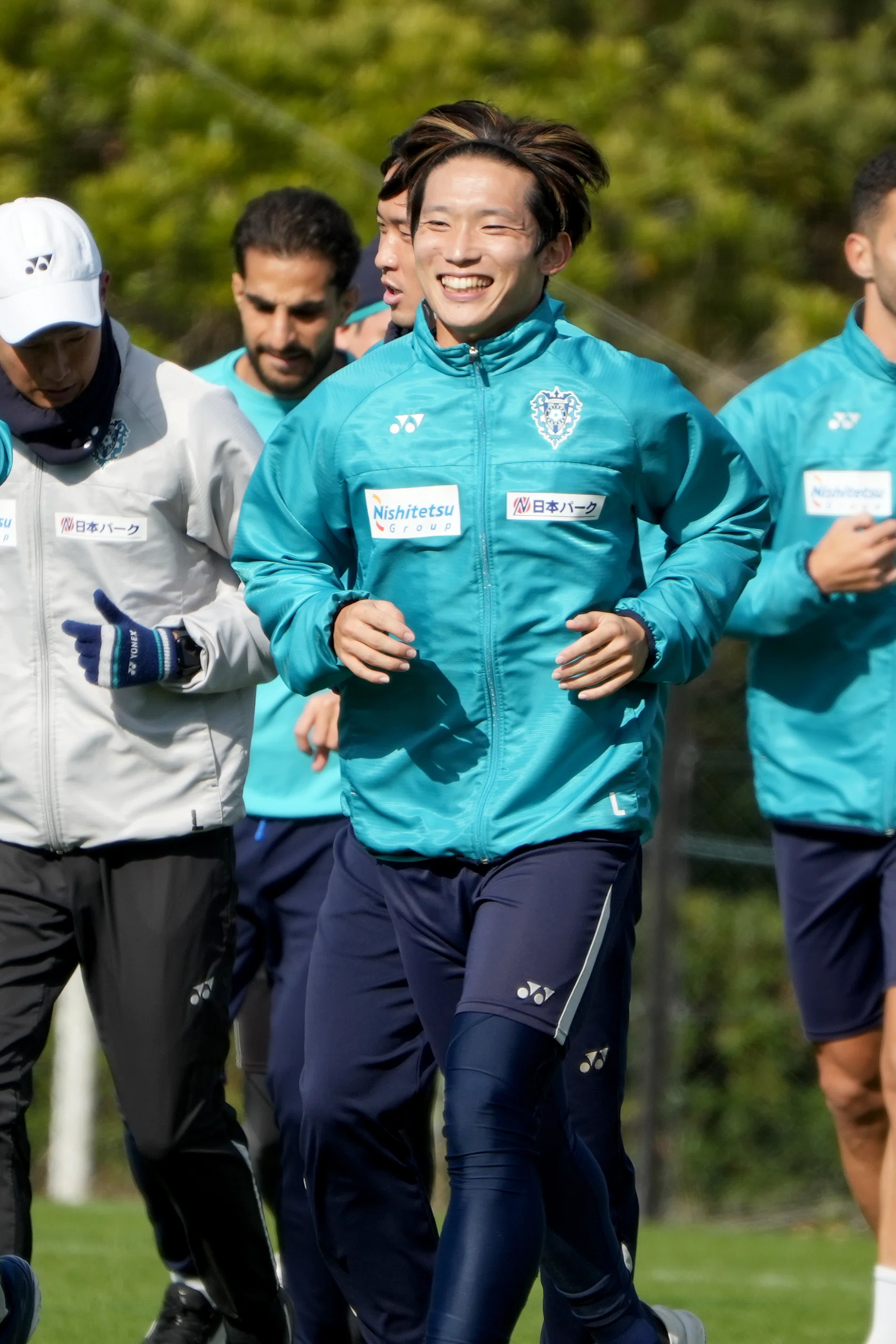 アビスパ福岡　練習着 2024年12月1日 アビスパ福岡 雁ノ巣練習（長谷部アビスパ最後の公開