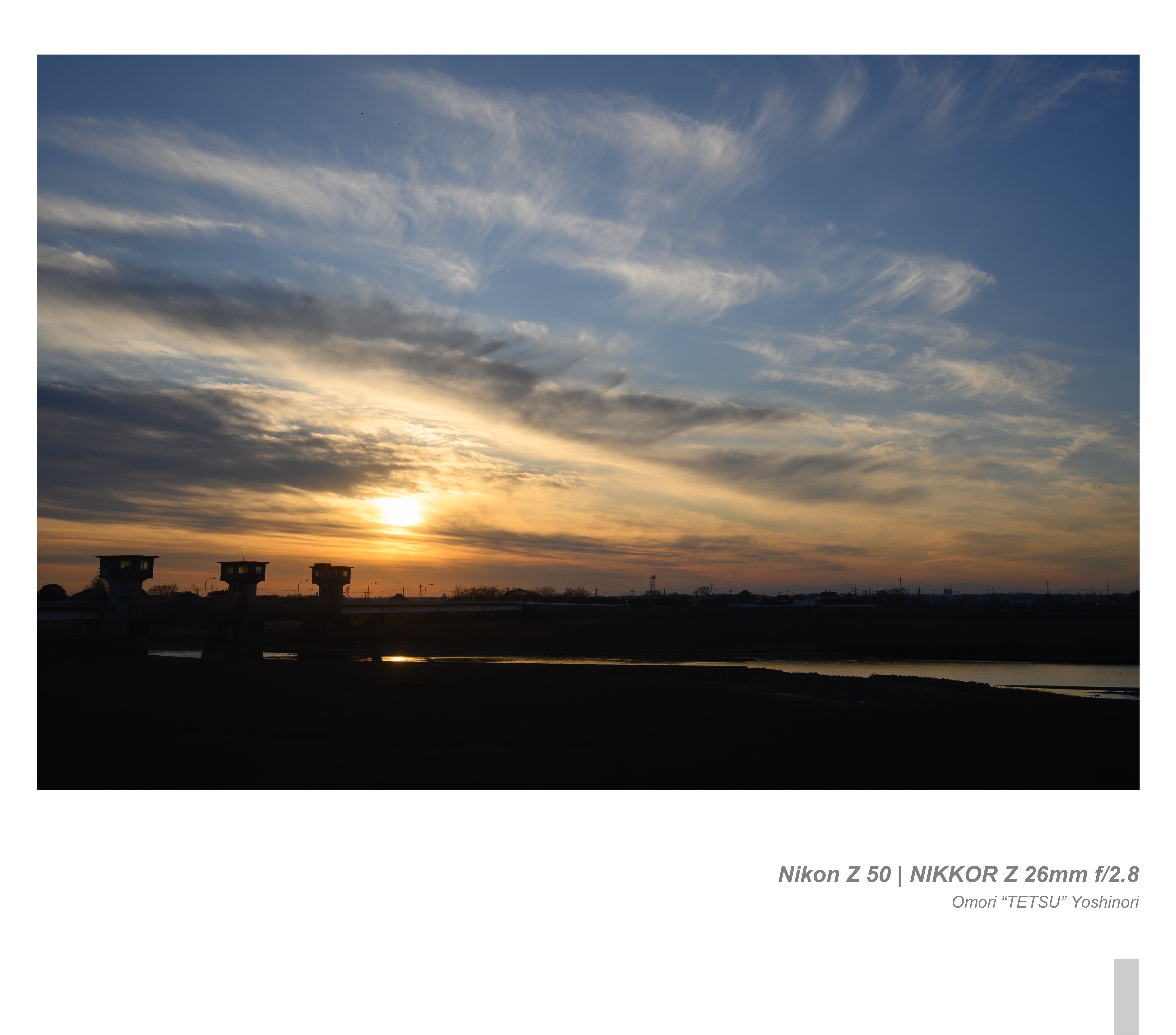 高品質 水晶フリーフォーム 虹♡♡No.2126 氷点下の朝そして夕方に新しいルートで撮る：Nikon Z 50＋NIKKOR Z