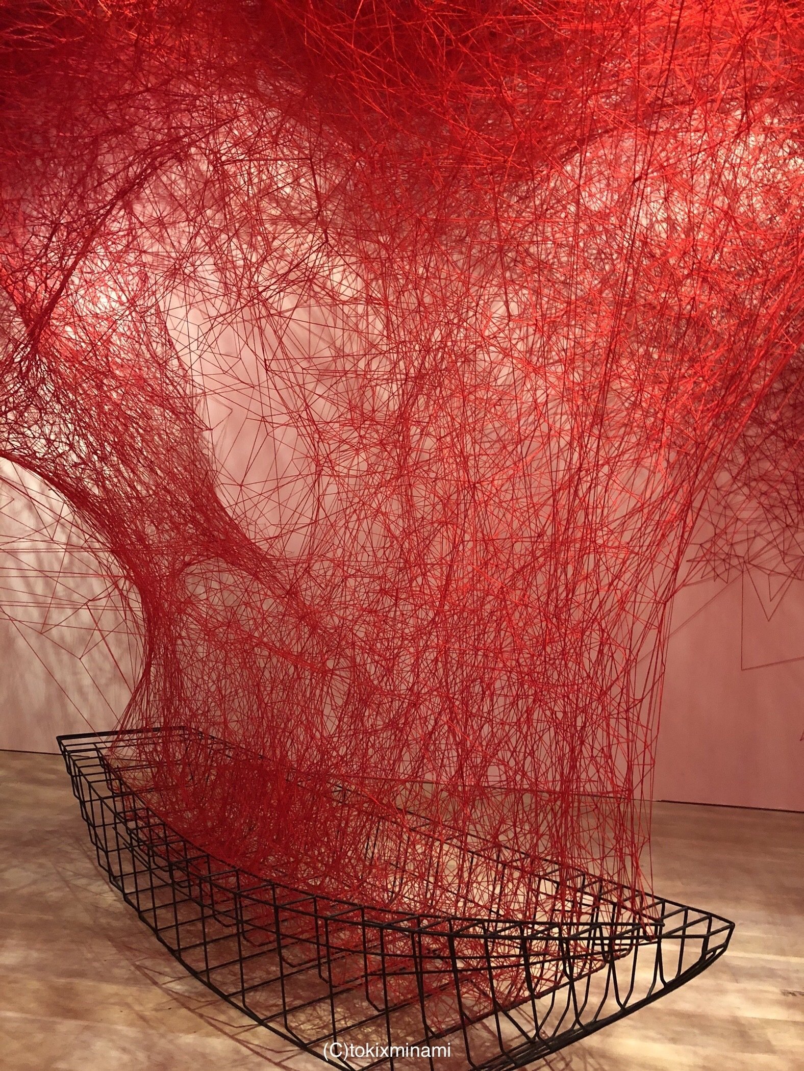 塩田千春展 魂がふるえる 2019｜Toki Minami