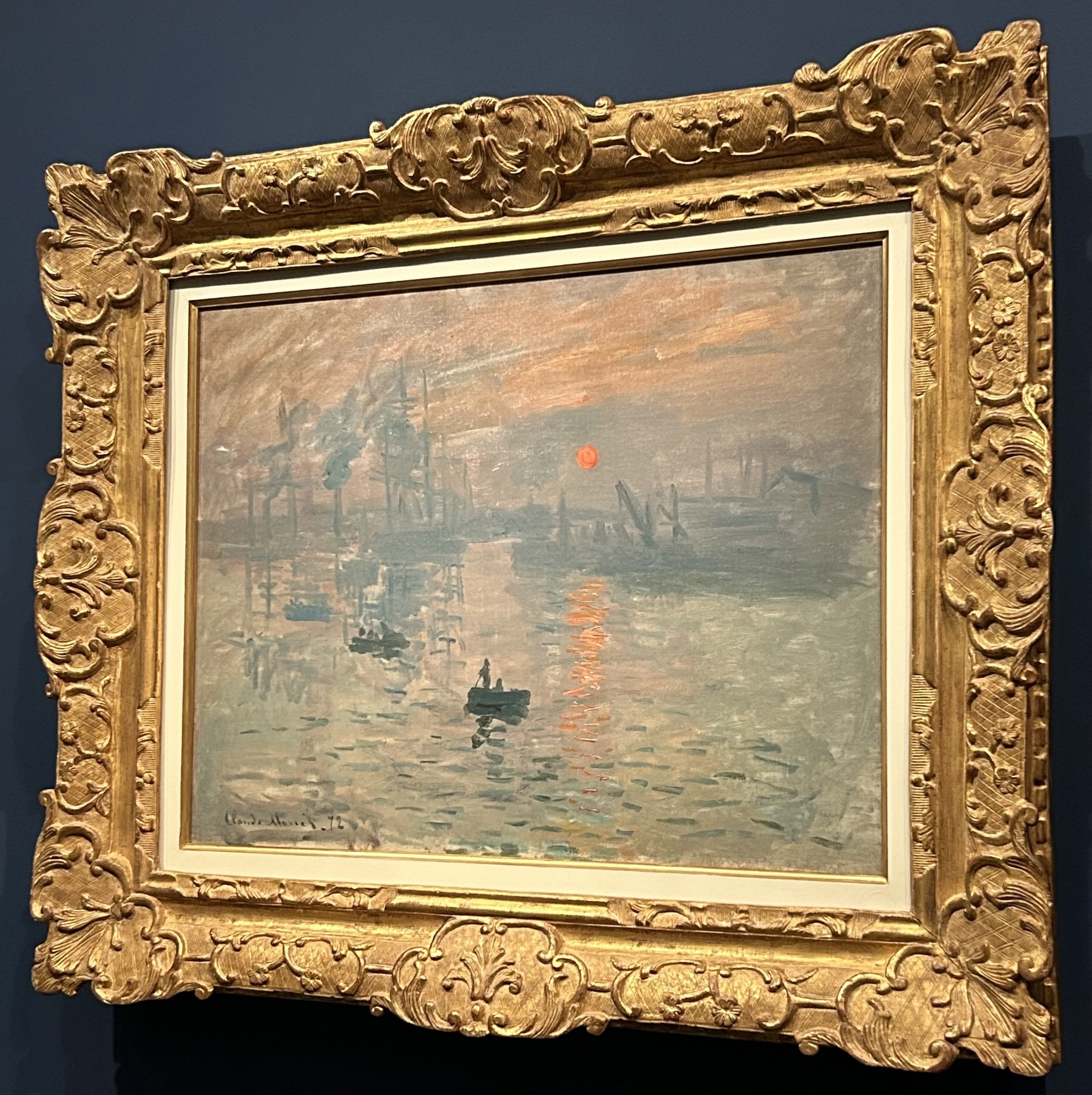 子供のためのオルセー美術館(165) パステルで描く/モネ・日の出誕生の