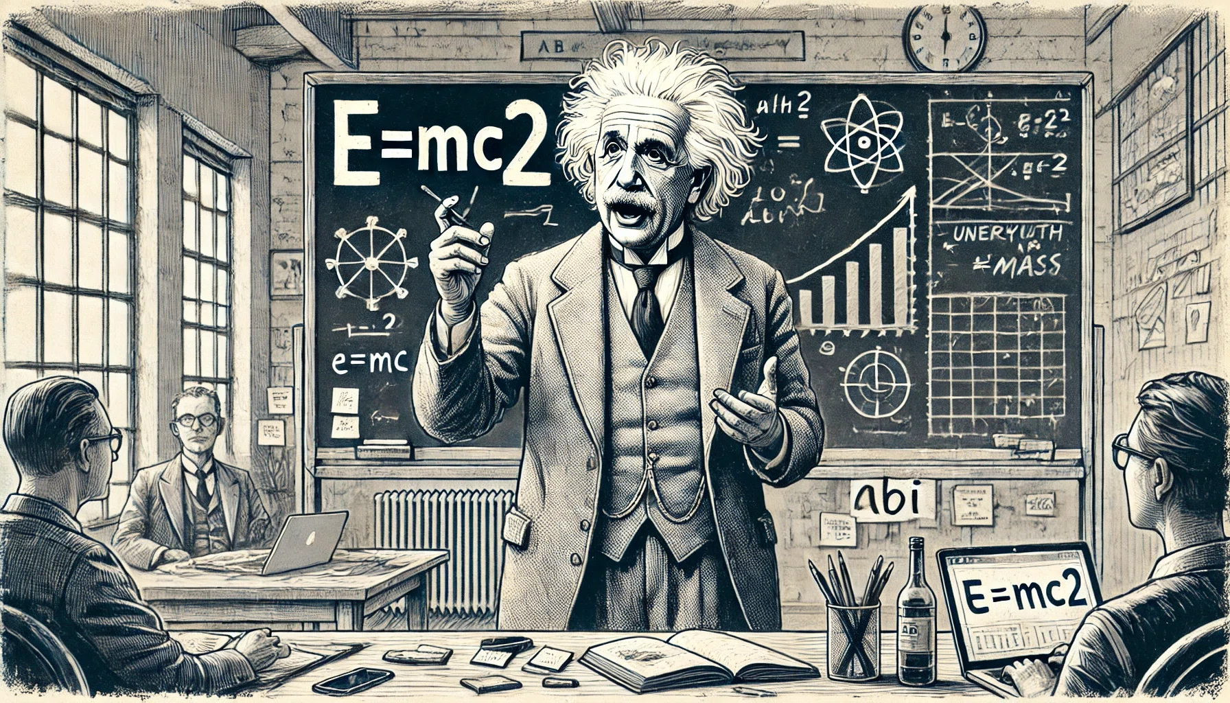 E=mc2が示す相対性の真理！アインシュタインに学ぶ、ストーリー