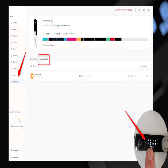 Sparrowを使用してLedgerをBitcoin (BTC) ネットワークに接続する | ledgerfiのブログ