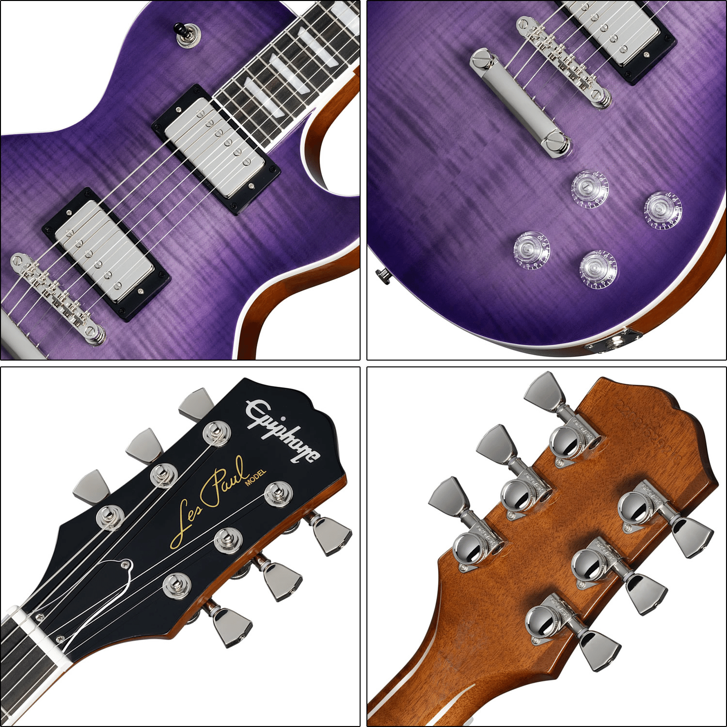美しいパープル!エピフォンによる進化系レスポール「Les Paul Modern 美しいパープル!エピフォンによる進化系レスポール「Les Paul Modern