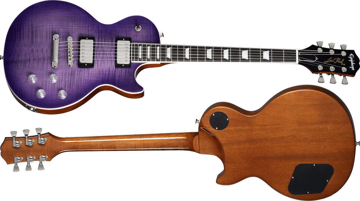 美しいパープル!エピフォンによる進化系レスポール「Les Paul 美しいパープル!エピフォンによる進化系レスポール「Les Paul