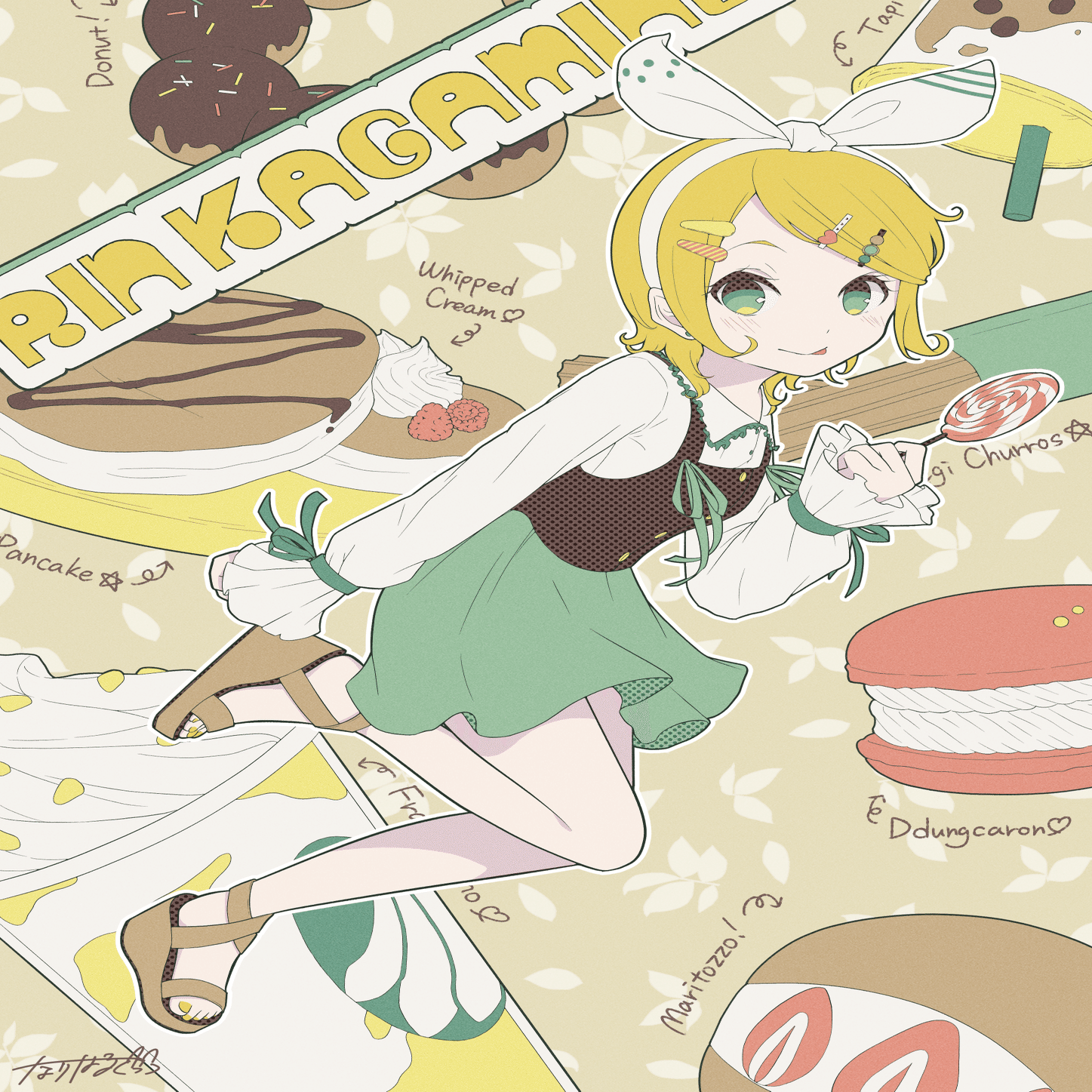 1人忘年会(2024お絵かき振り返り)｜NaRiharU