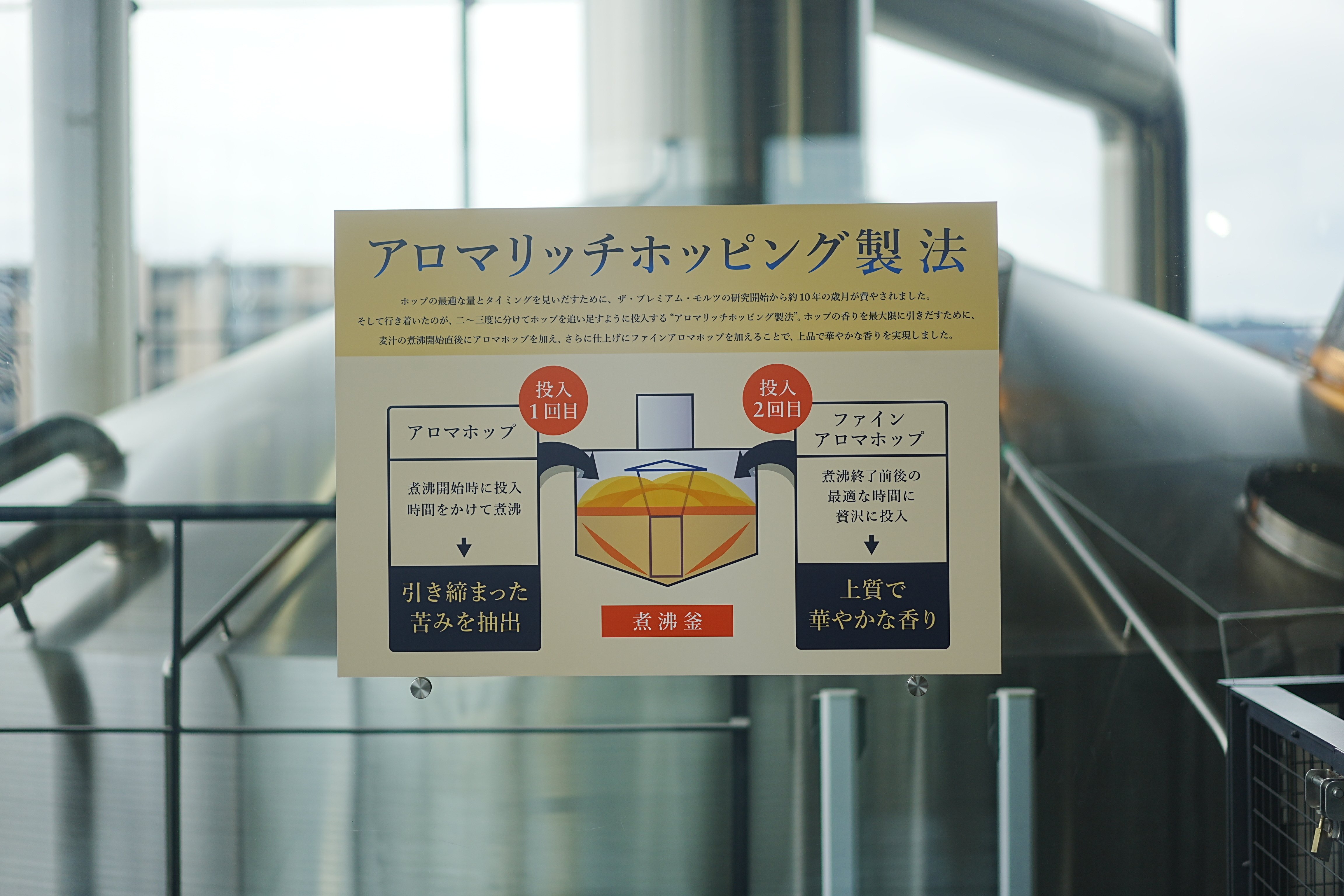 工場見学】サントリービール 武蔵野工場：天然水が強み！新鮮な
