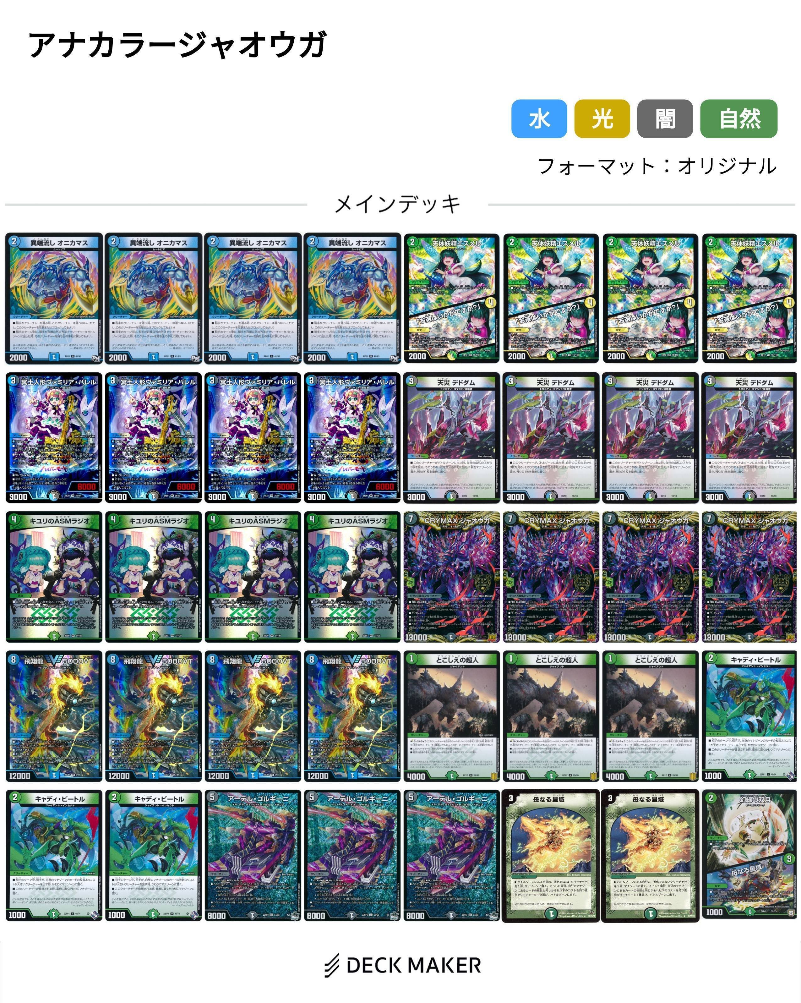 アナカラージャオウガざっくり解説|みらくあ アナカラージャオウガざっくり解説|みらくあ