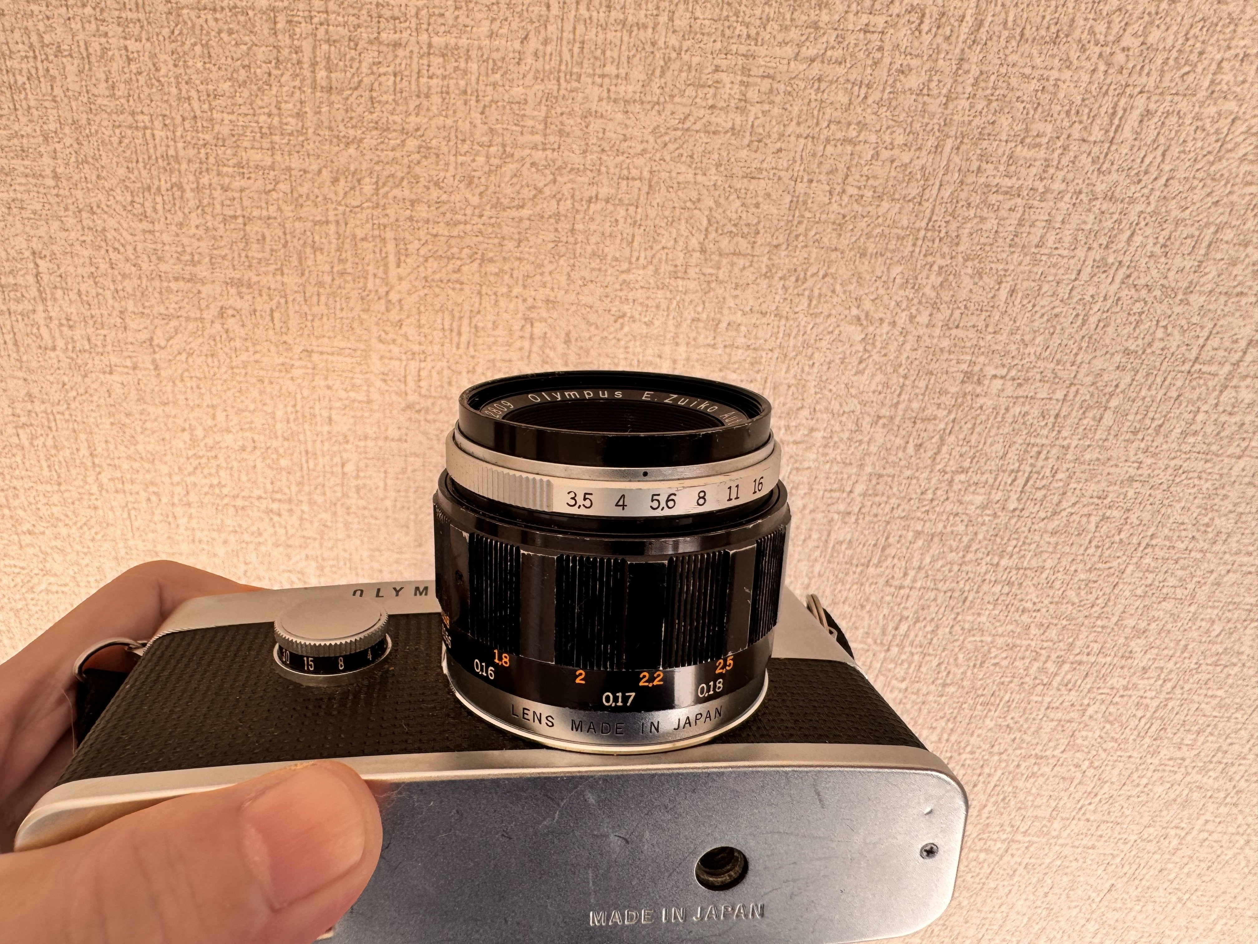 OLYMPUS-PEN FT 父が買ったフィルムカメラ。我が家にカメラが