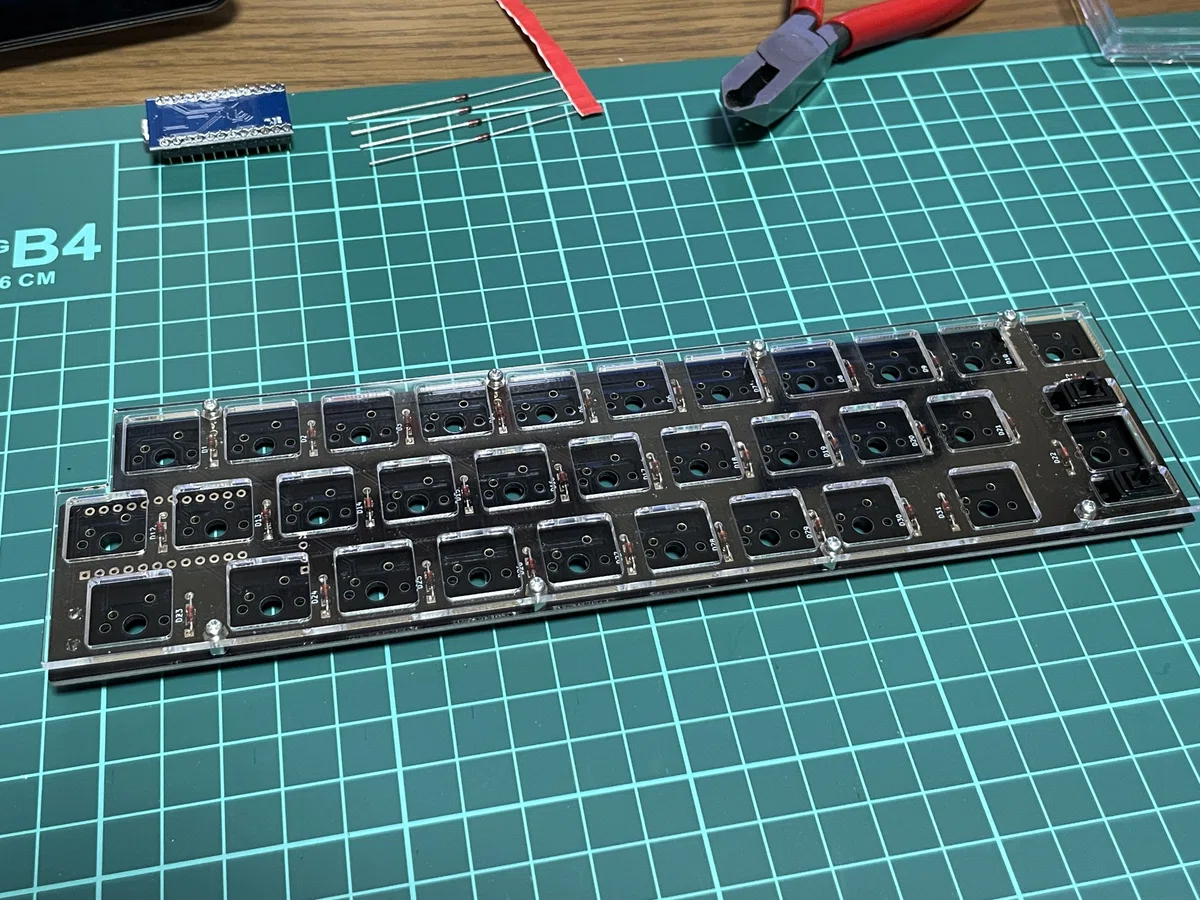 30%キーボード nomu30 を作った話｜keigo