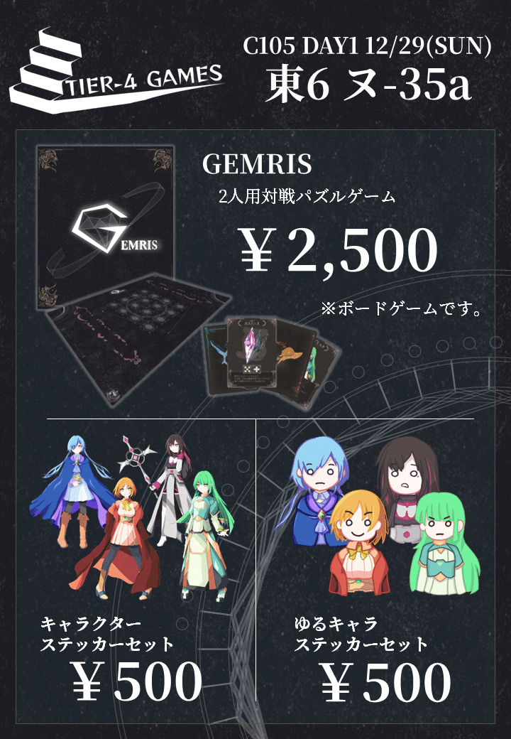 C105出展レポ】自作のボドゲはコミケに出しても売れるのか、というお話