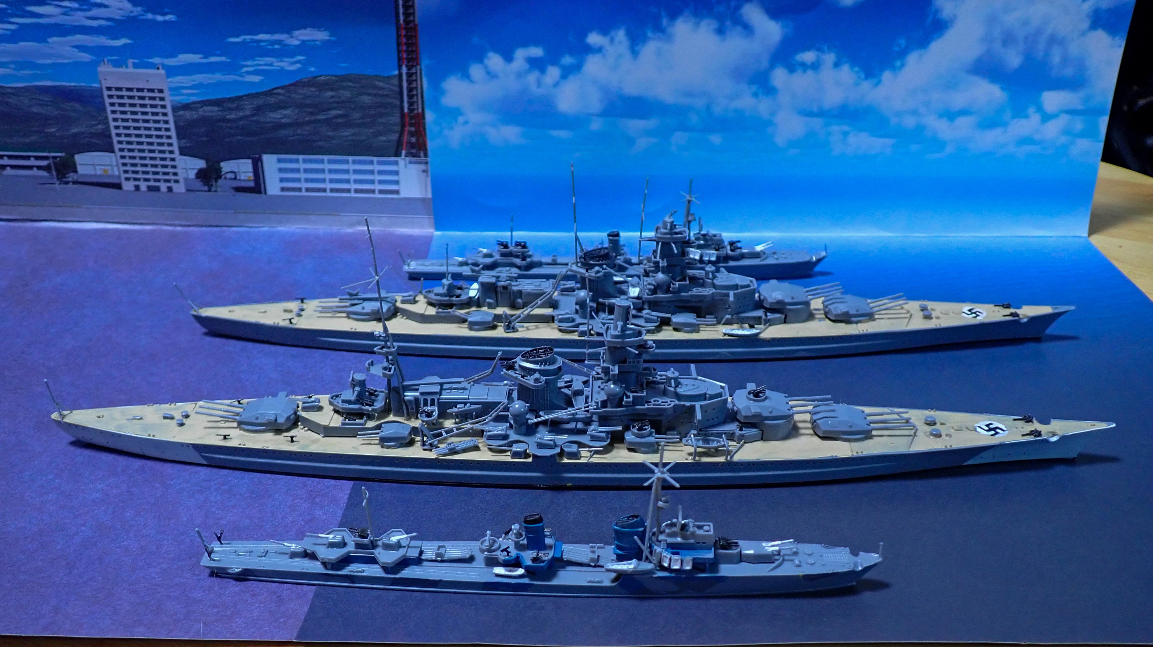 ドイツ艦隊プチ完成｜セるしうす
