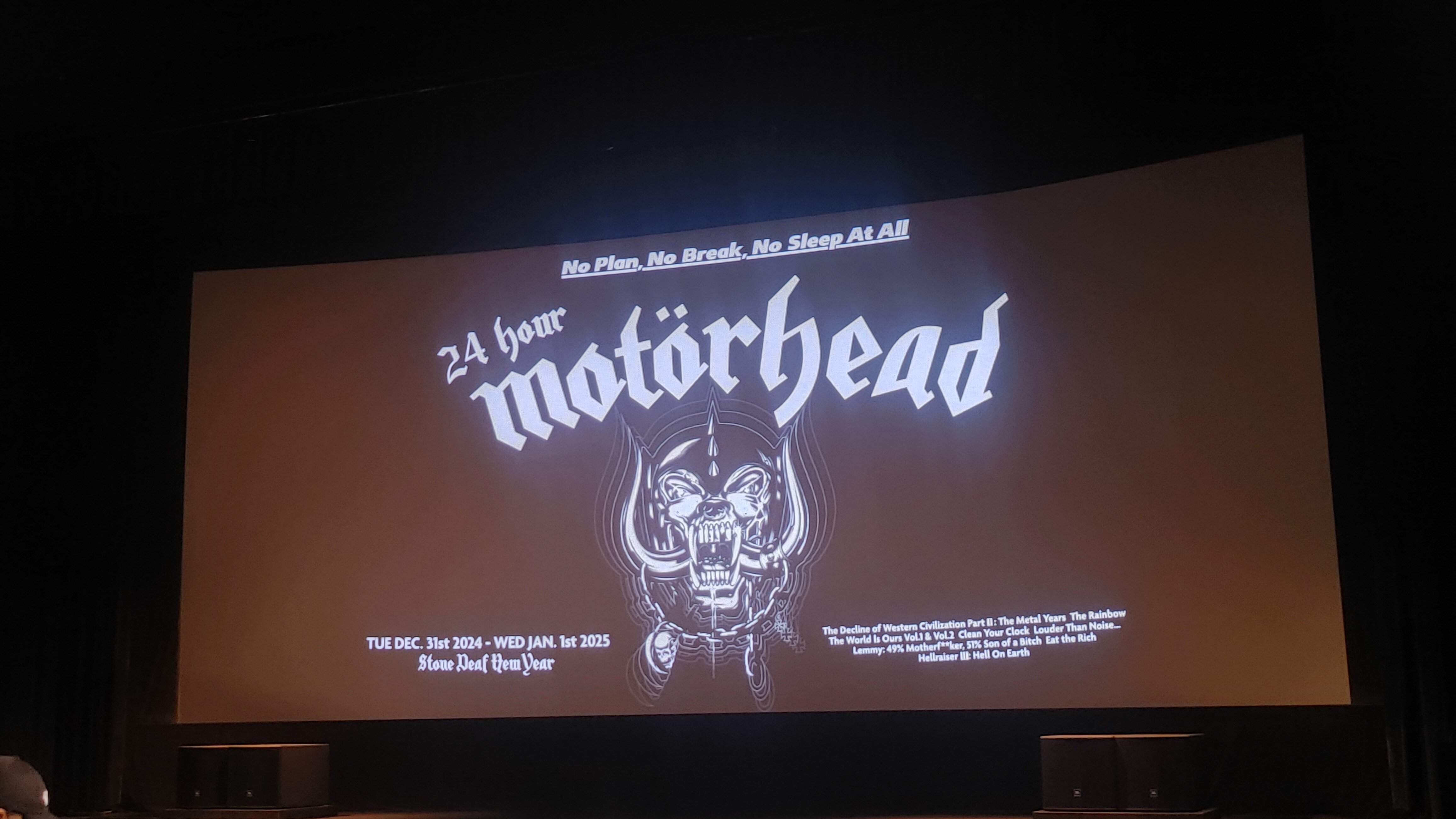 モーターヘッド 日本公演 パンフレット