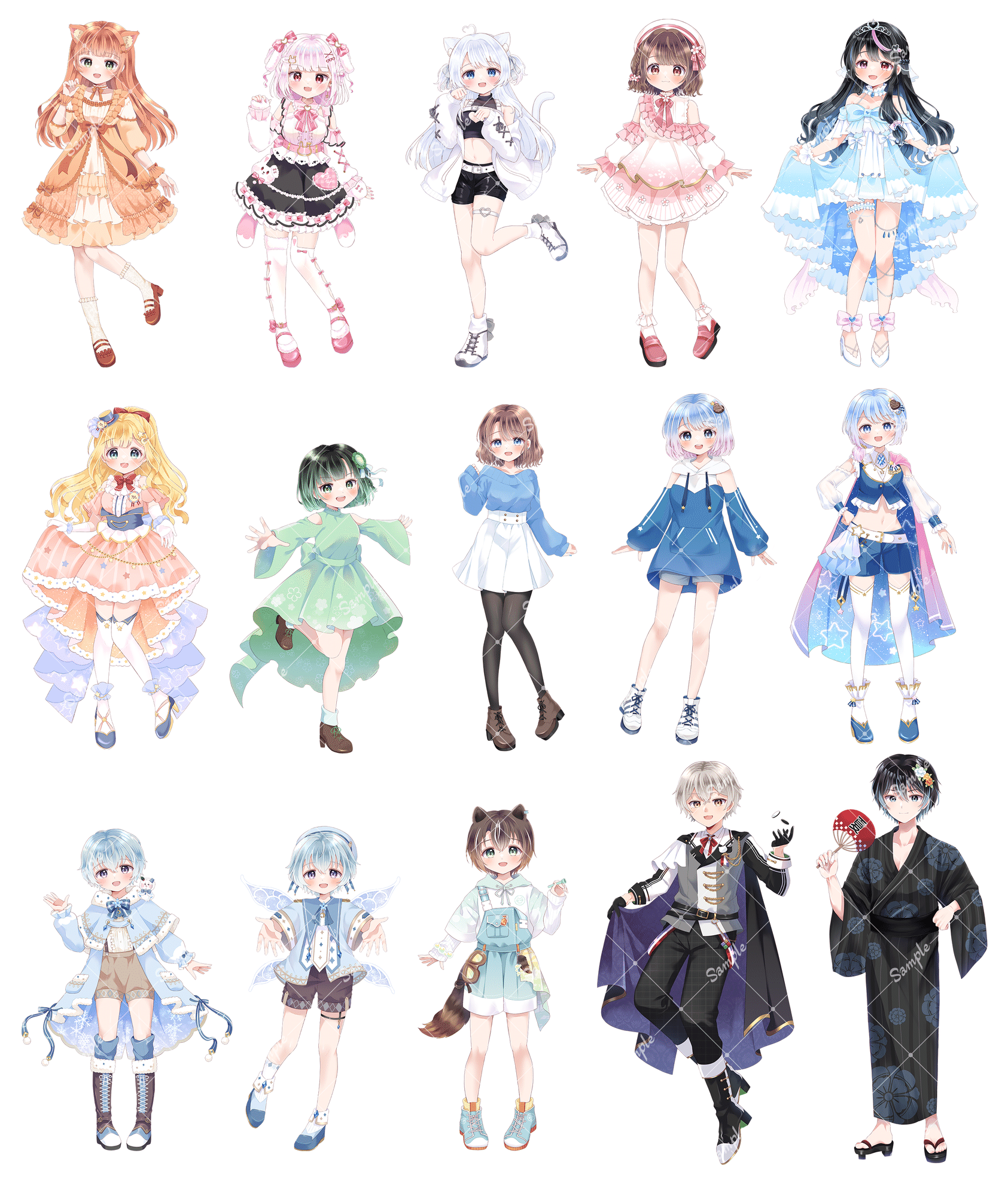 2024年ご依頼イラストまとめ|みかもち 2024年ご依頼イラストまとめ|みかもち