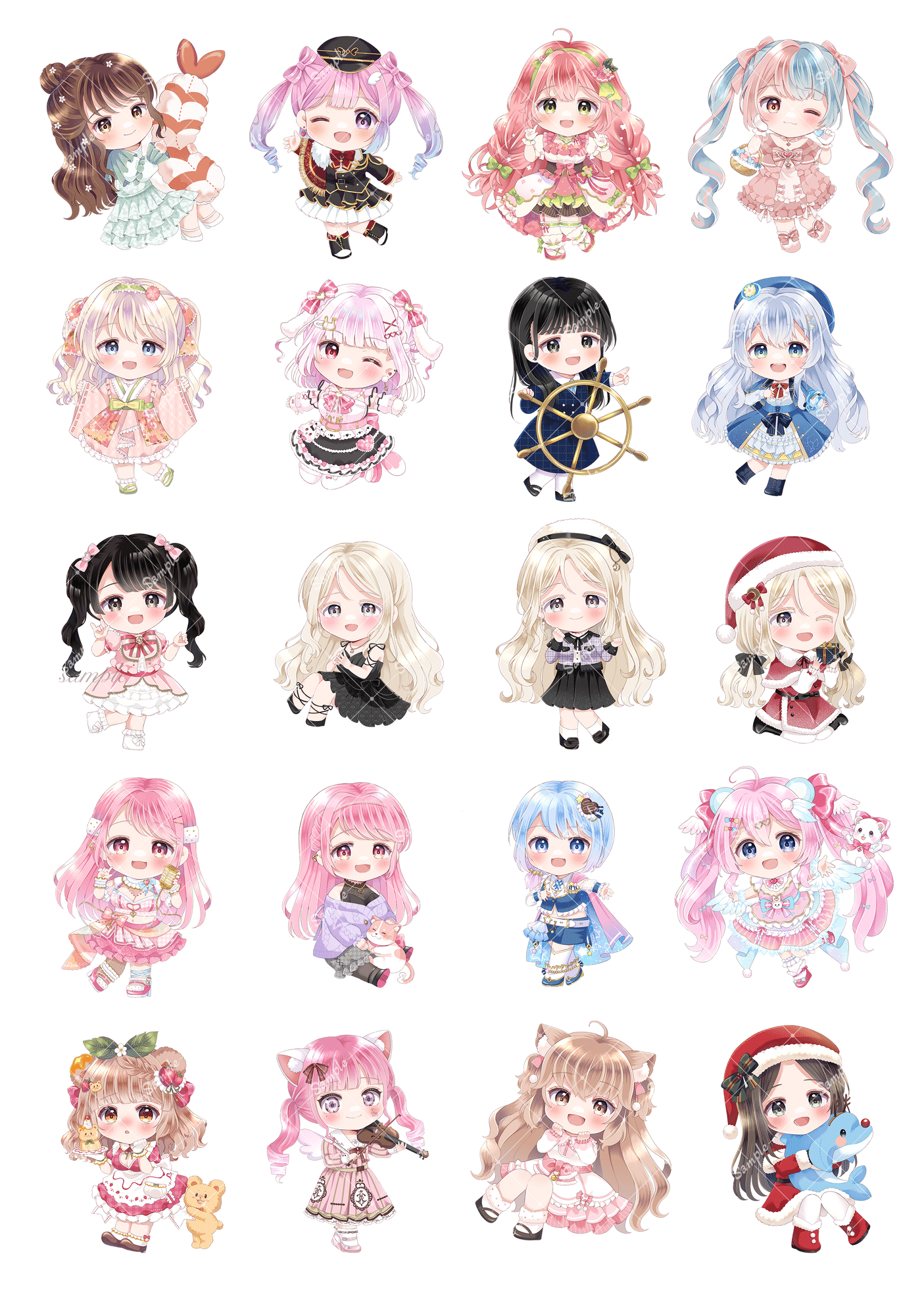 2024年ご依頼イラストまとめ|みかもち 2024年ご依頼イラストまとめ|みかもち