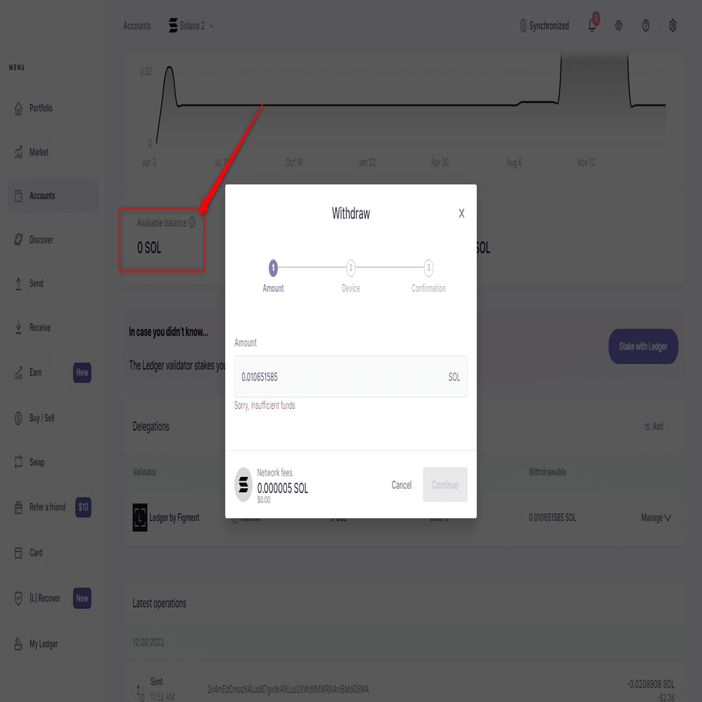 Ledger LiveでSolana (SOL) をステーキング | ledgerfiのブログ