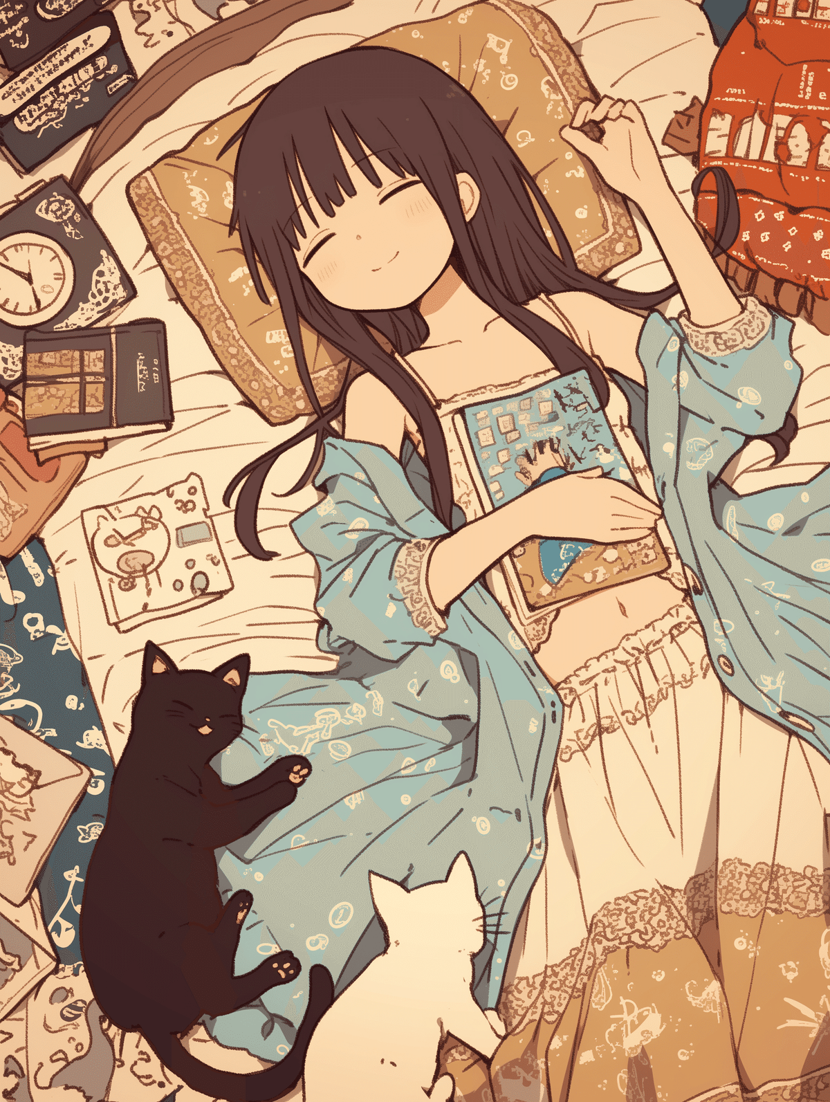 MY BEST】大総括！2024年のAIイラスト・セルフPick-UP【100枚】｜黒猫さん