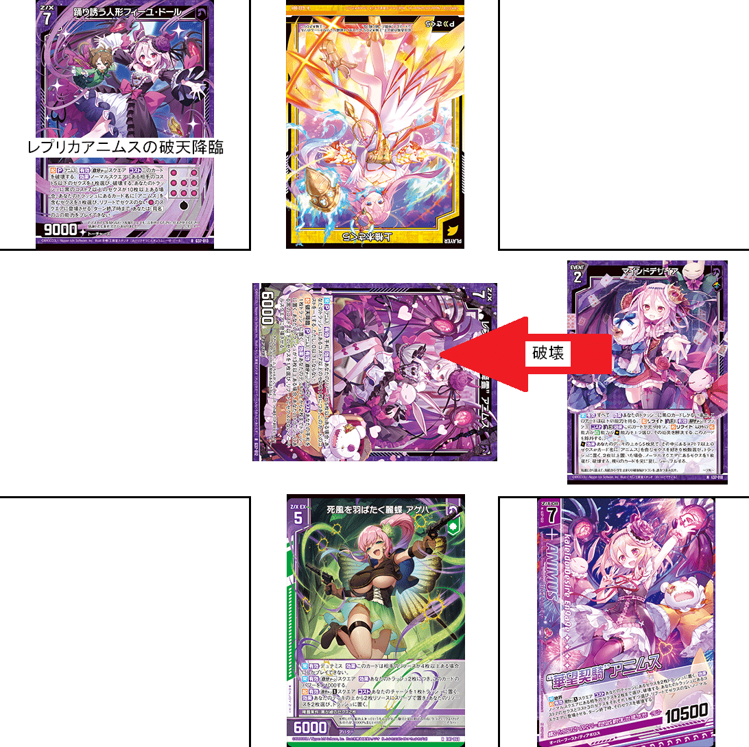 アニムスの話(キャラクターデッキの回し方)｜ぺる3