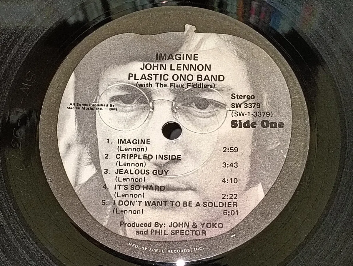JOHN LENNON/IMAGINE 2LP UKオリジナル盤ビートルズ