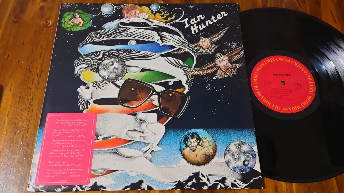 7インチ盤専門店雑記850「Ian Hunter」｜タカヤマ 元ginger.tokyoの