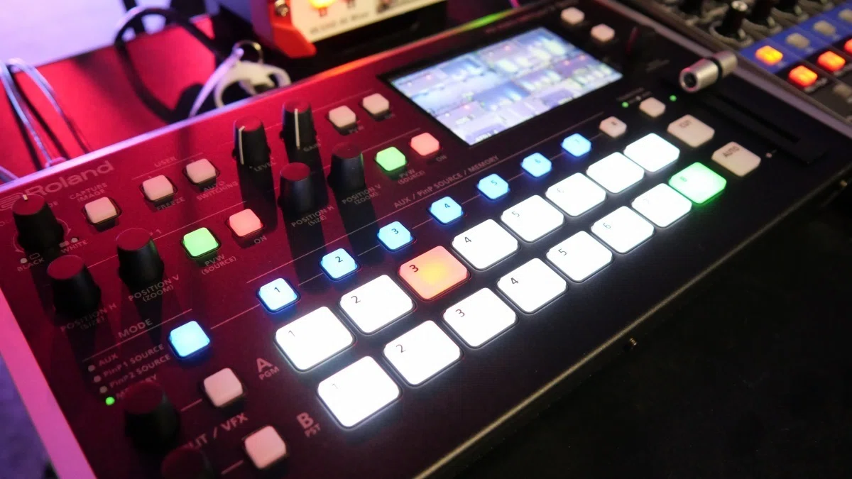 ATV (ex. Roland) A-PRO-4 : HDライブAVミキサー（Roland - 動作確認 