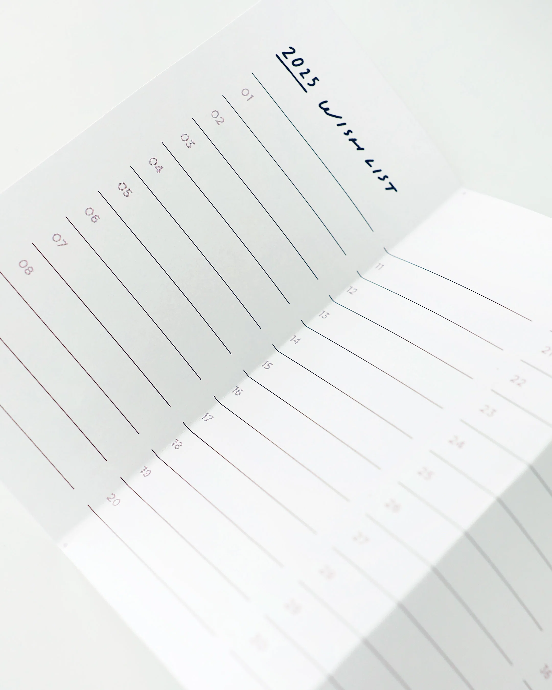 wishlist A4サイズ 本 Book Wishlist - Neat and Tidy Design