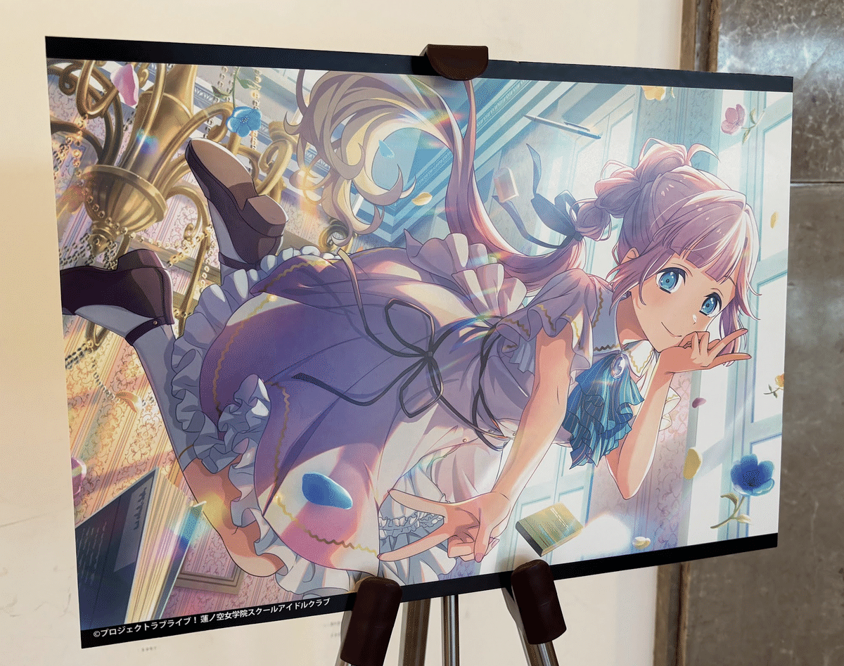 【大沢瑠璃乃】蓮ノ空女学院 伝統工芸 コラボ 金箔カード(金沢箔) 100枚限定 村野さやか】蓮ノ空女学院 伝統工芸 コラボ 金箔カード(金沢箔