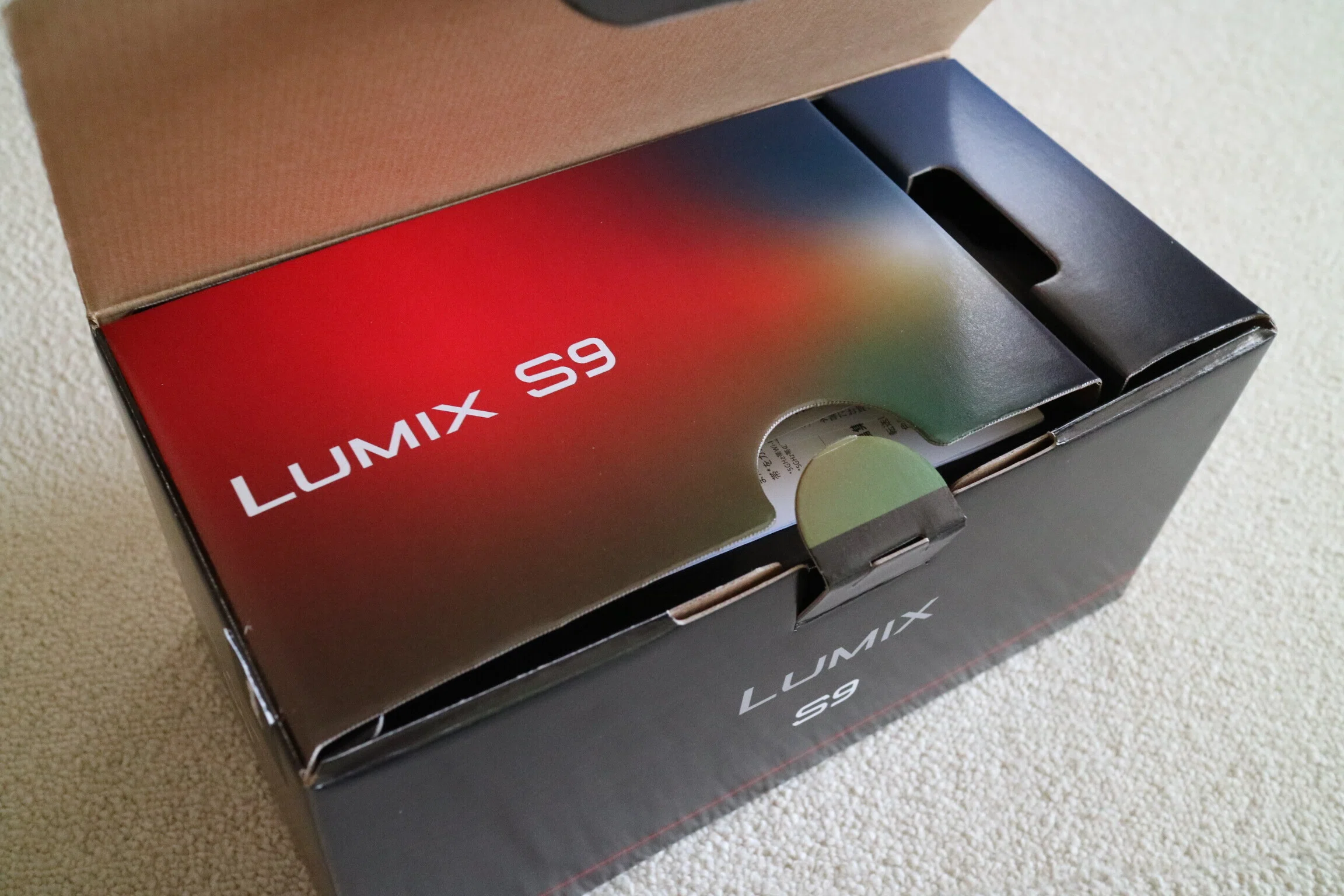 LUMIX S9 箱 TP Original Panasonic LUMIX S9用 ボディーハーフケース ブラック デジタルカメラ
