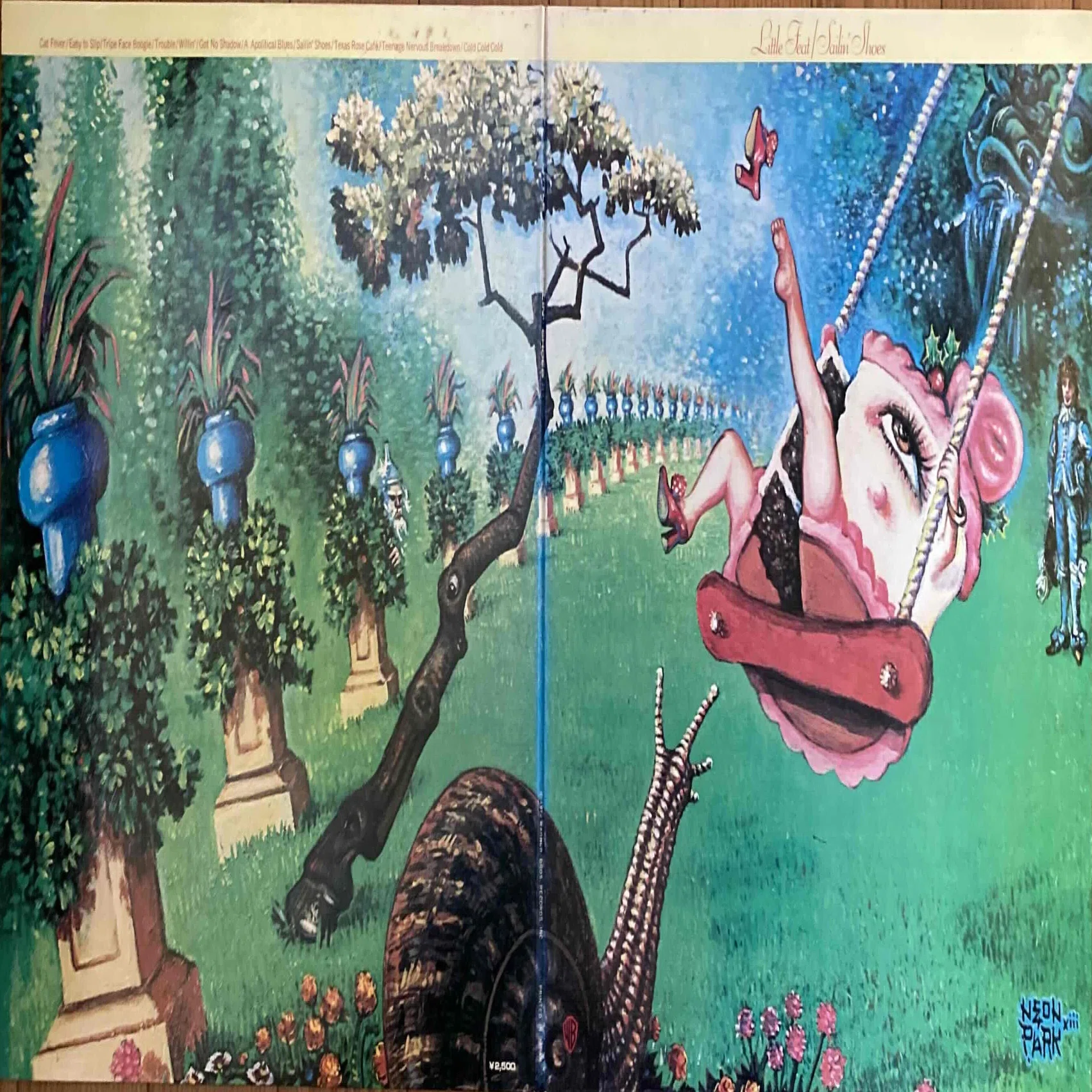 Little Feat [Sailin Shoes] Warner-Pioneer P-10030W｜naruru