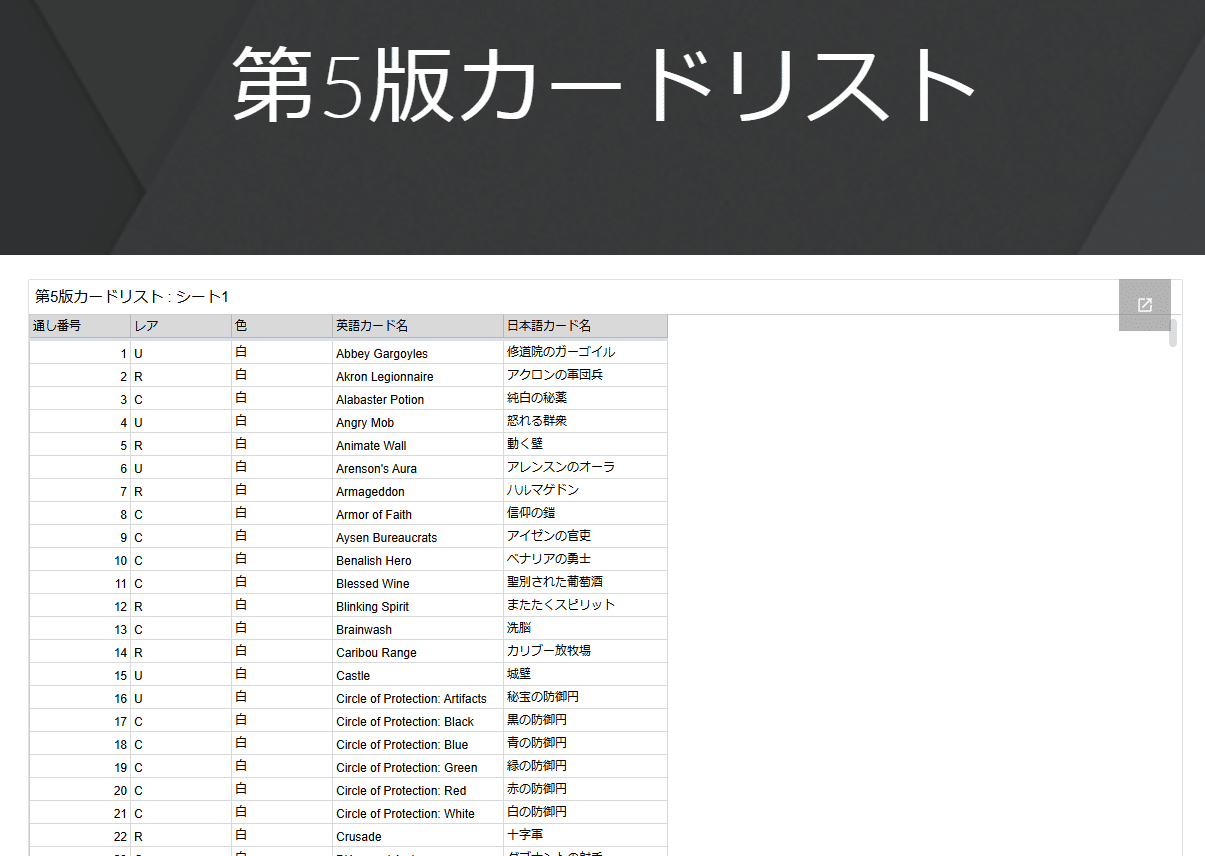 マジックザギャザリング旧枠日本語カード一覧｜タイムマシンガ/動画