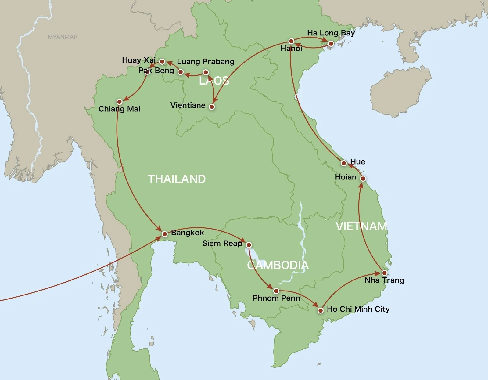 インドシナ半島をめぐる 〜旅のまとめ〜 【世界旅行記089】｜山下紘雅