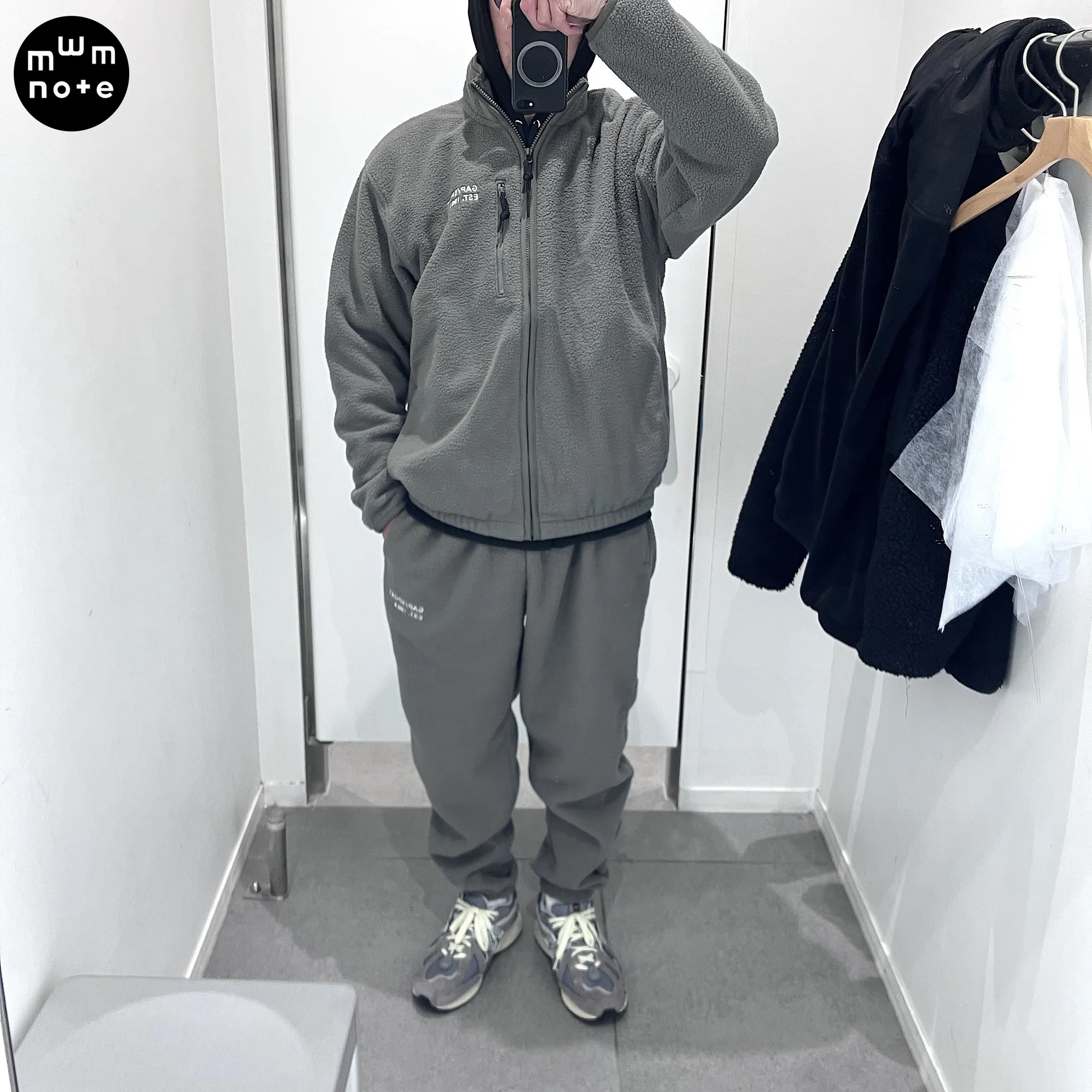 GAPのフリースセットアップが、ここまで安くなってました｜MWM MIZORAH
