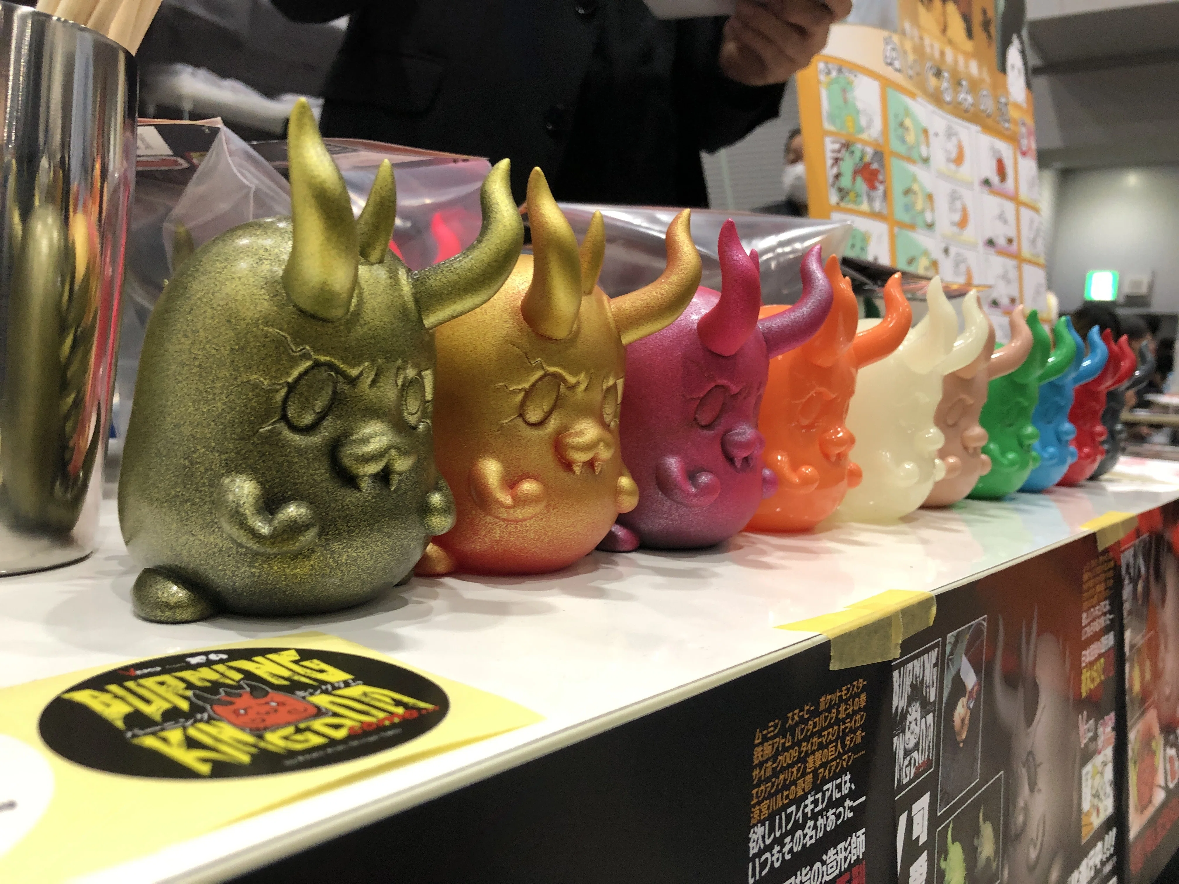 ワンフェス2025冬のイベントでSDバーニングゴジラのソフビフイギュアと