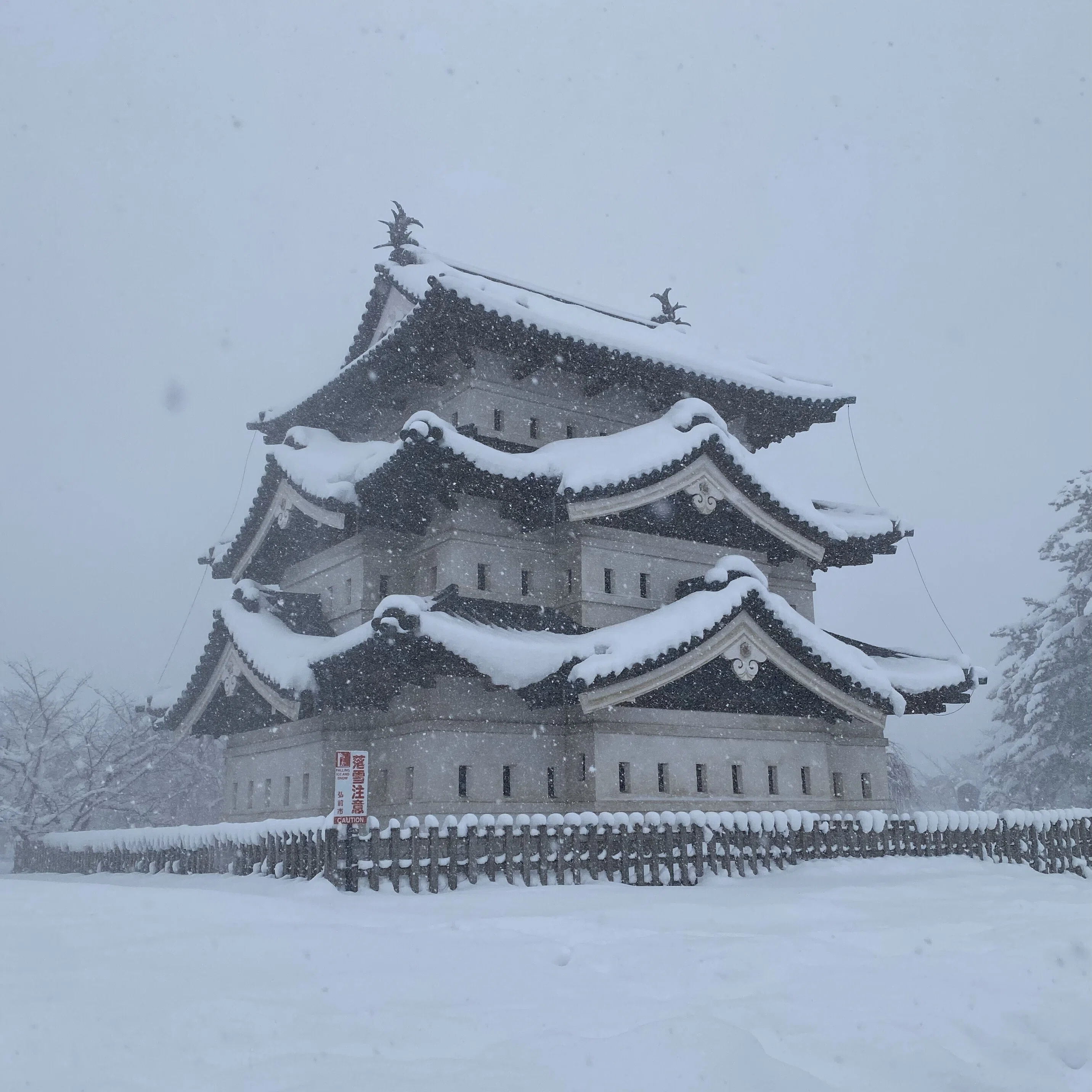 弘前ぶらり旅：旧五十九銀行本店本館・弘前城（2024年12月29日）｜か