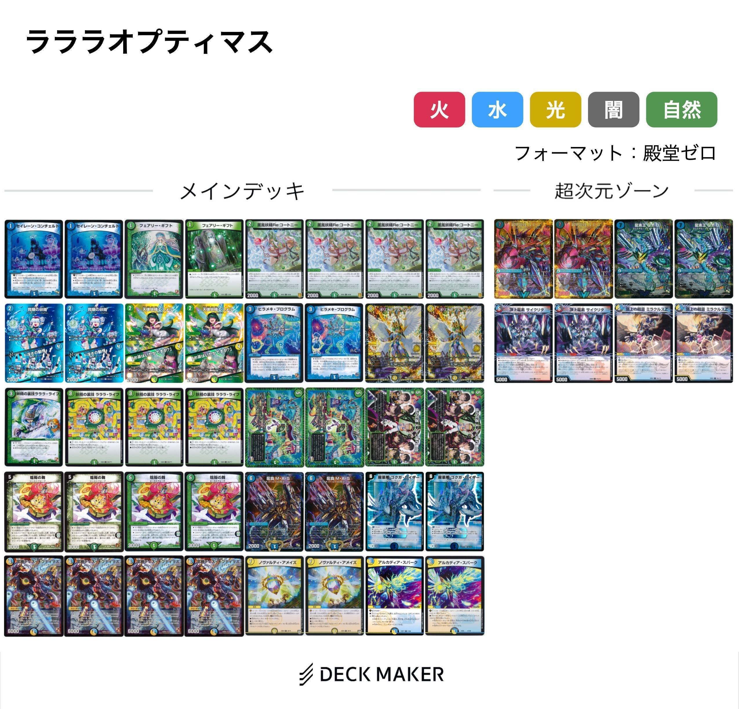 殿堂入りカード調査隊 多色:オプティマス編｜風馬 成道@自由奔放