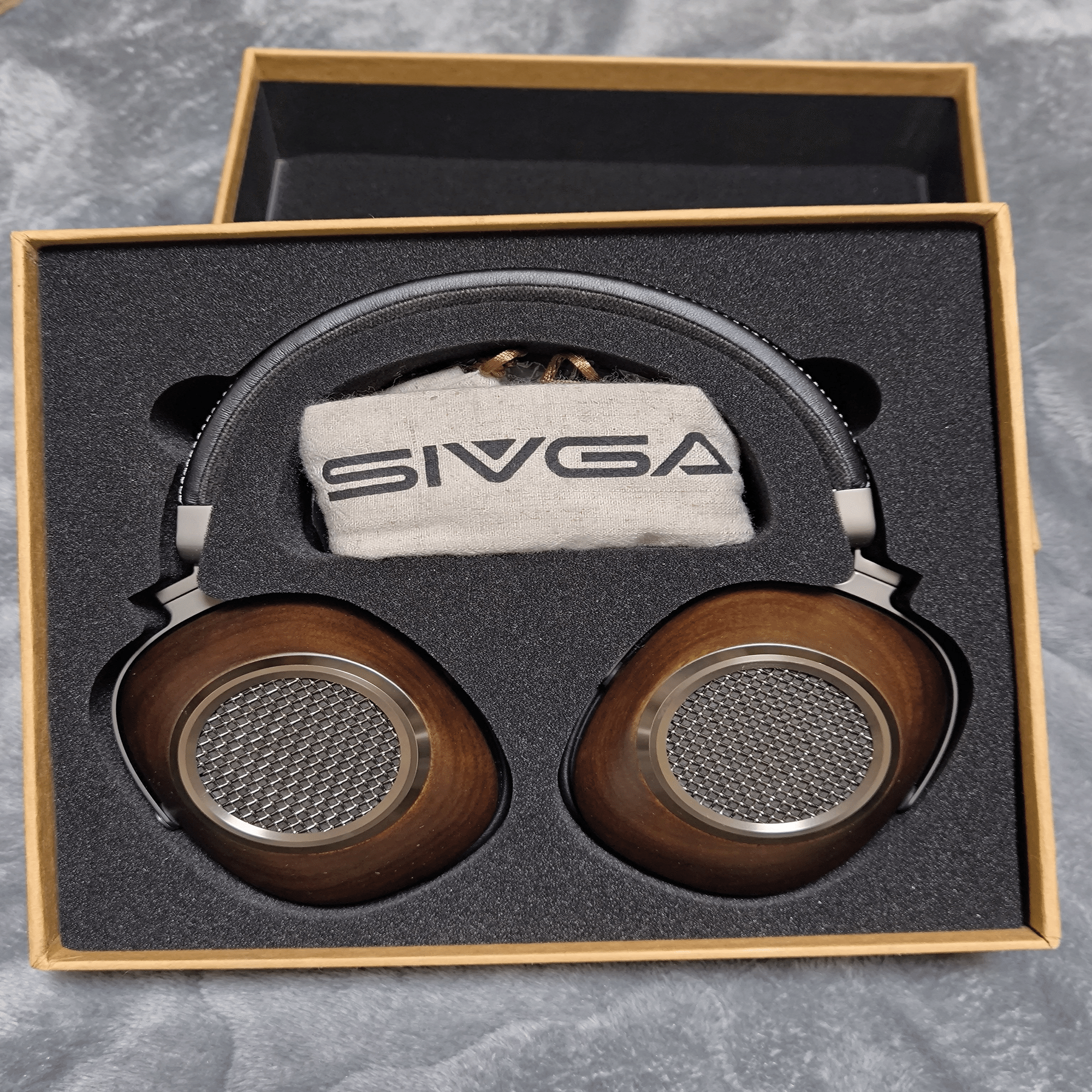ヘッドホン SIVGA ANSER Sivga Anser Open-Back Wood Headphone | Audio46