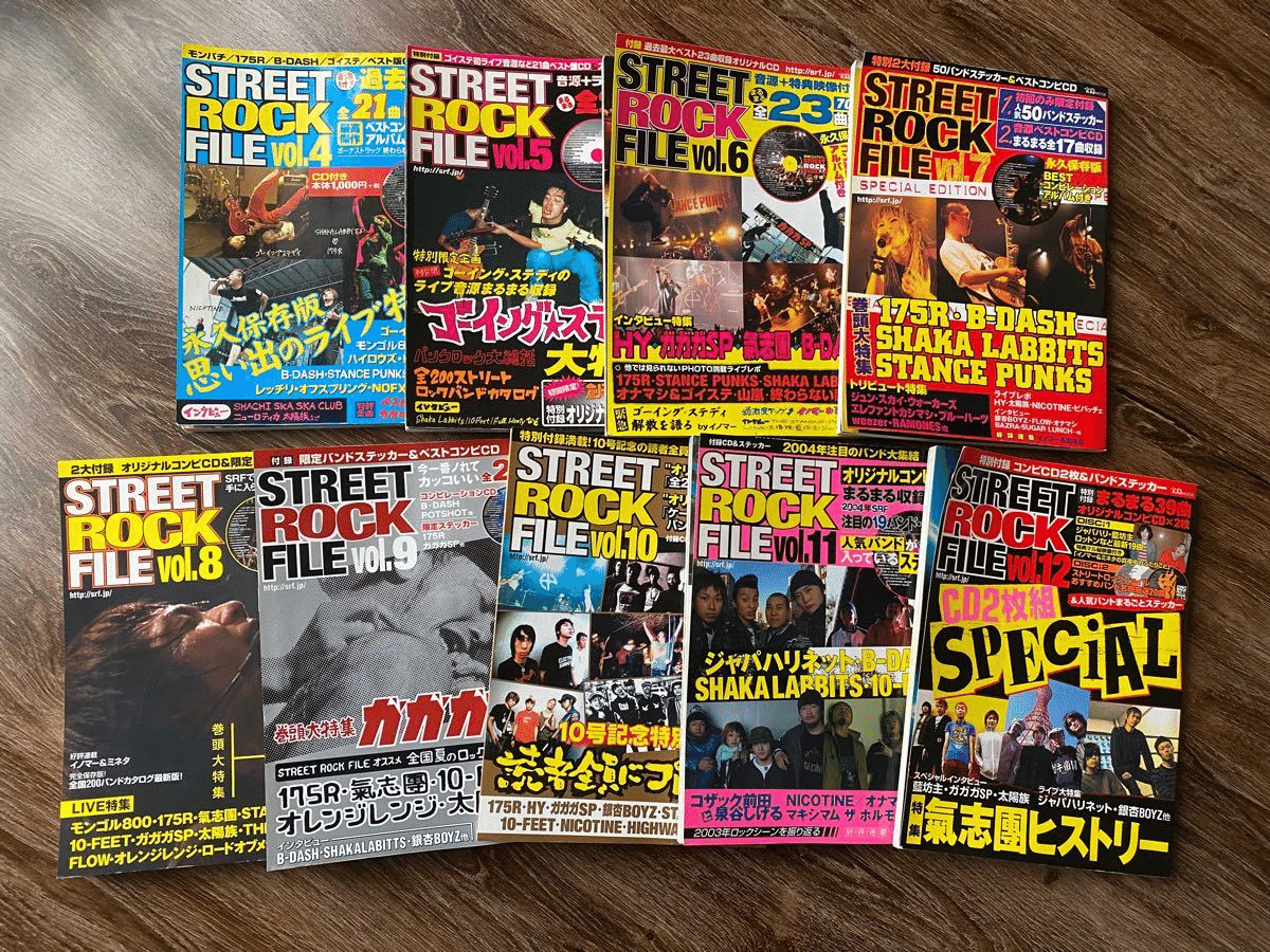 Street Rock File Vol.5 – CD (Compilation, Sampler), 2003