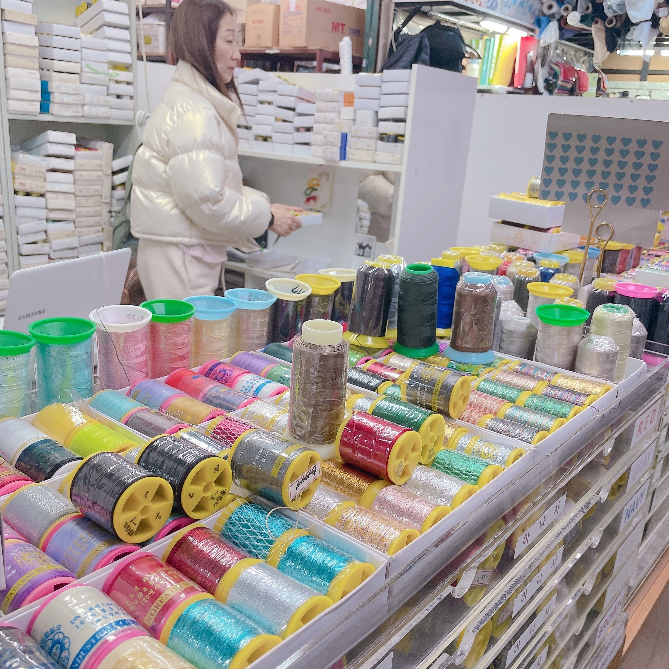 2024年12月☆ソウル買出し旅⑤東大門総合市場｜pojagi*sono