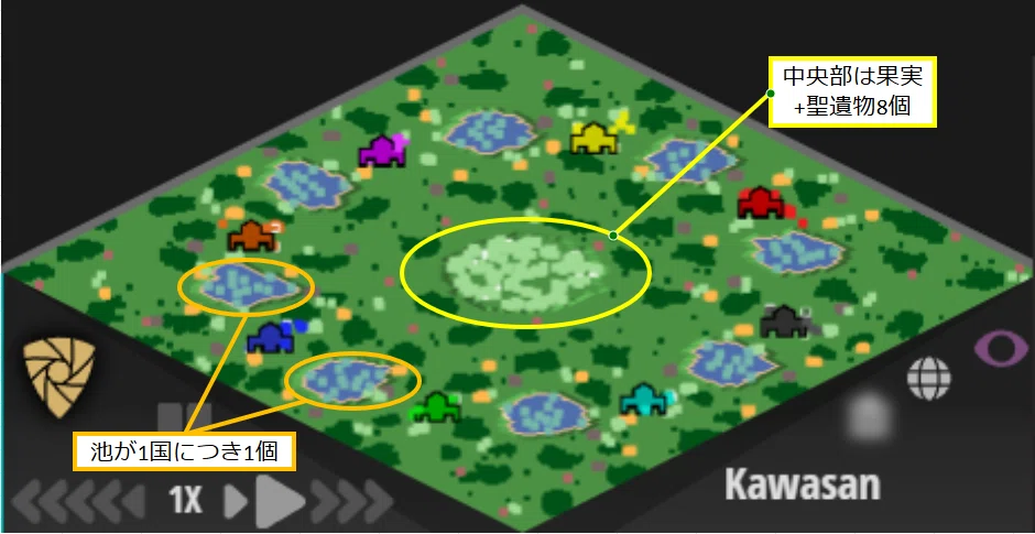 AOE2DE】癖つよマップ(2)「カワサン」｜uorijemat