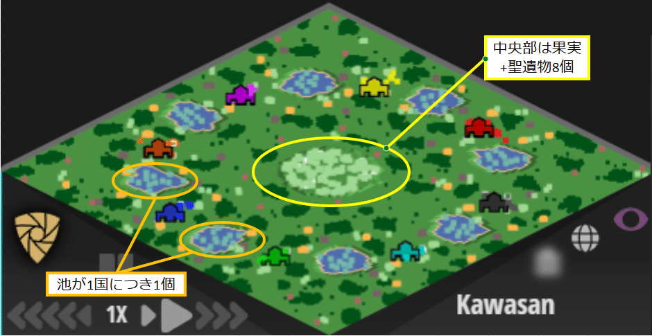 AOE2DE】癖つよマップ(2)「カワサン」｜uorijemat