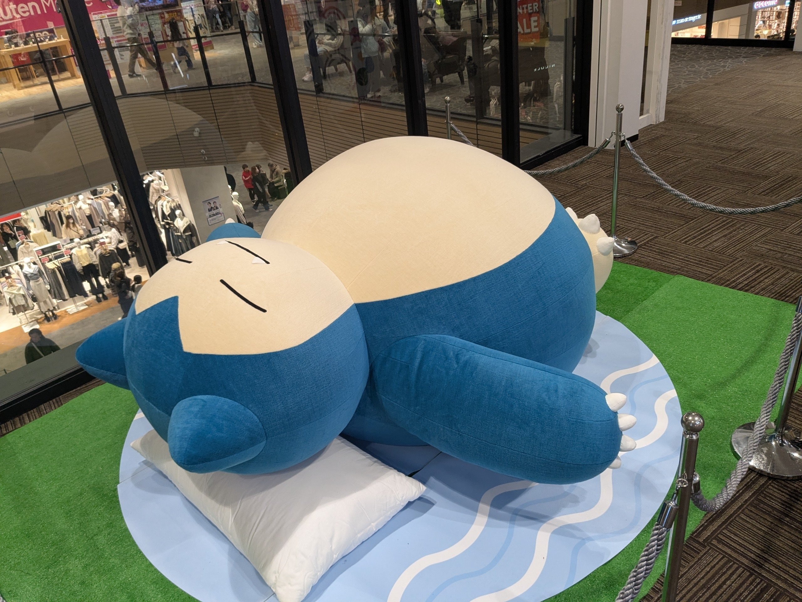 絶対起きられないカビゴンクッション カビゴン ぬいぐるみ 等身