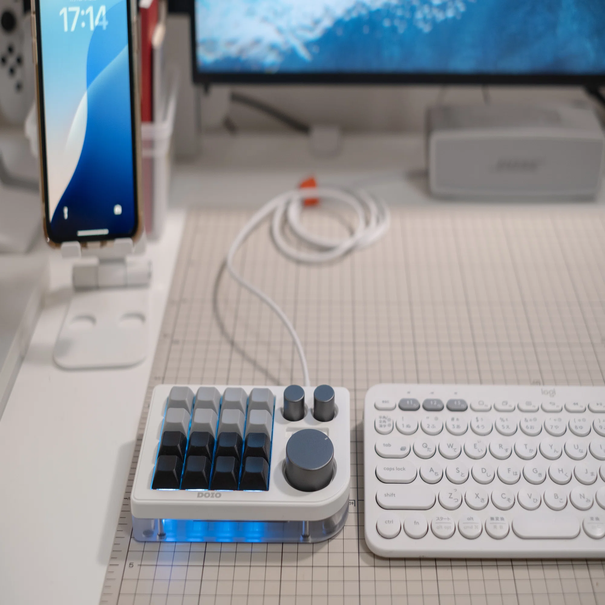 レビュー】マクロキーパッドKB16をつかってみて【左手デバイス】｜ひも 
