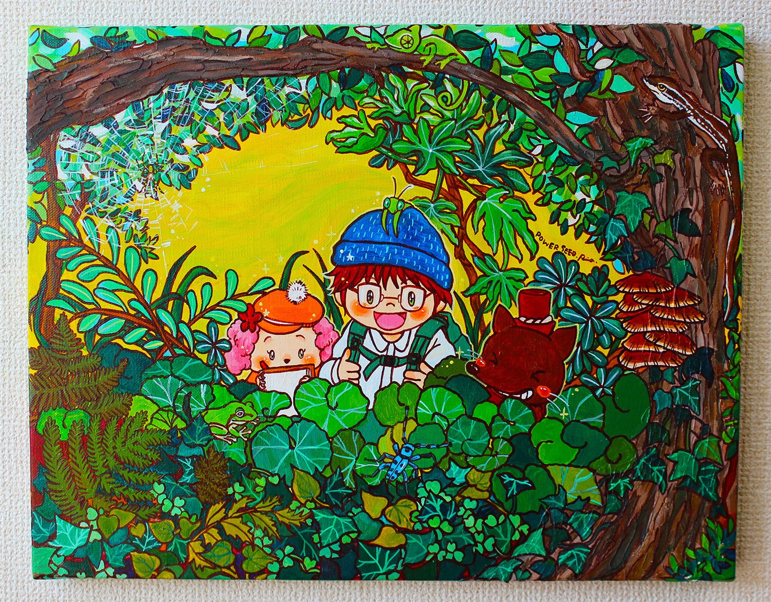 言葉や絵でカタチをつくる｜POWER SEED 北澤 里奈｜生きざまを色で刻む