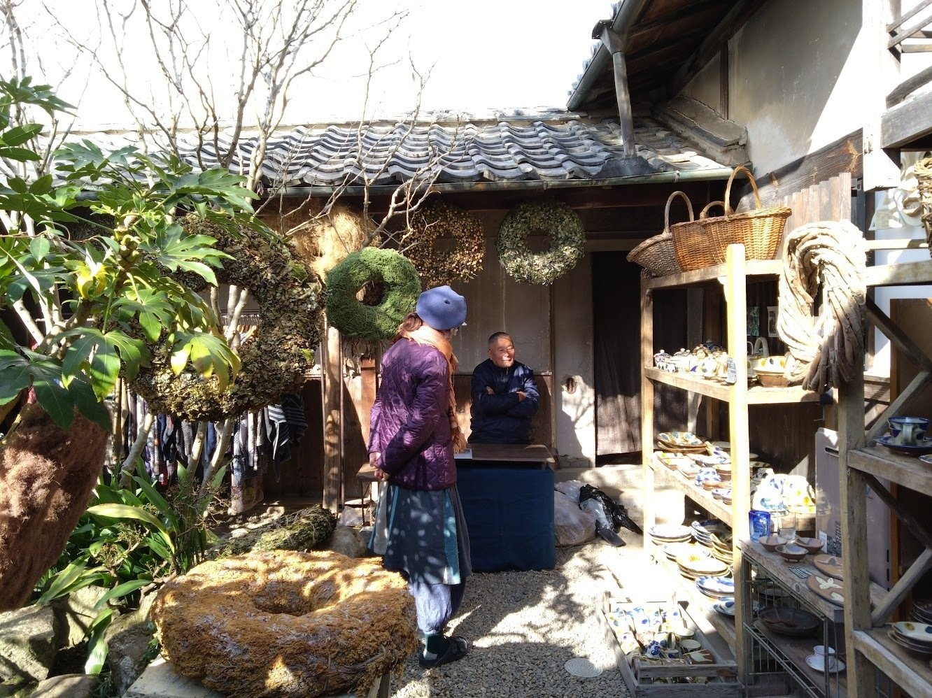 二名良日 Yoshihi Futanaさんのリース｜ヤギ工房88