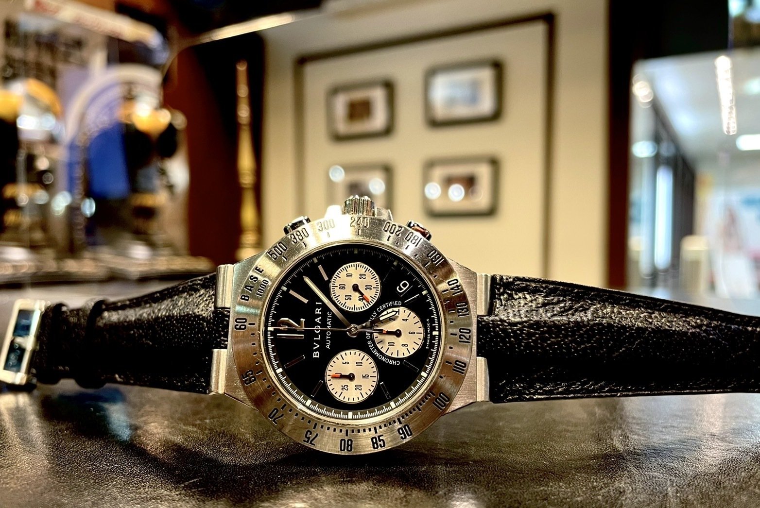 BVLGARI ブルガリ ディアゴノ スクーバ 動作問題なし　オーバーホール済み BVLGARI DIAGONO ブルガリ ディアゴノ スクーバ 腕時計修理