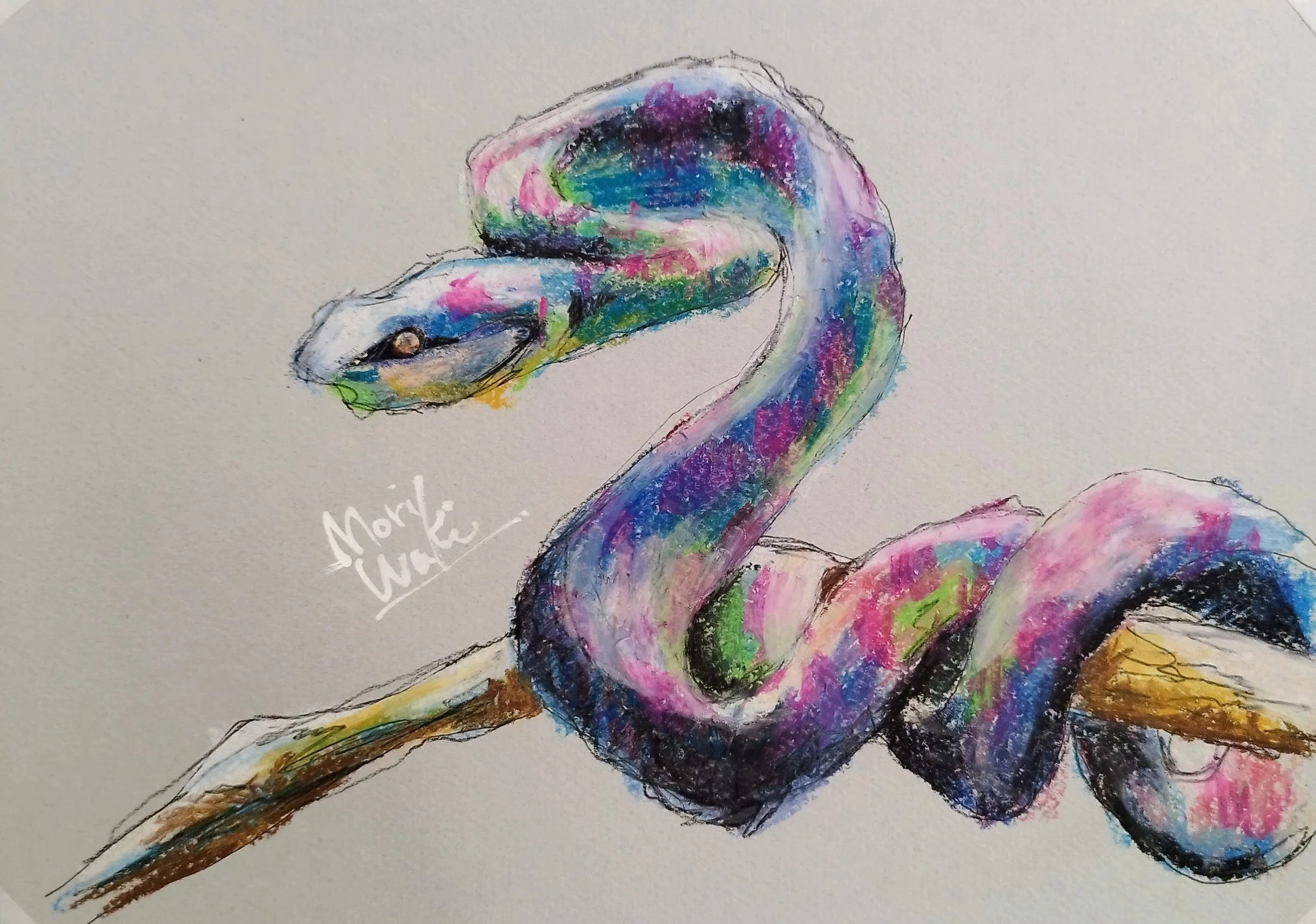 今年は柔軟に作品を描いていく｜モリワキユウ