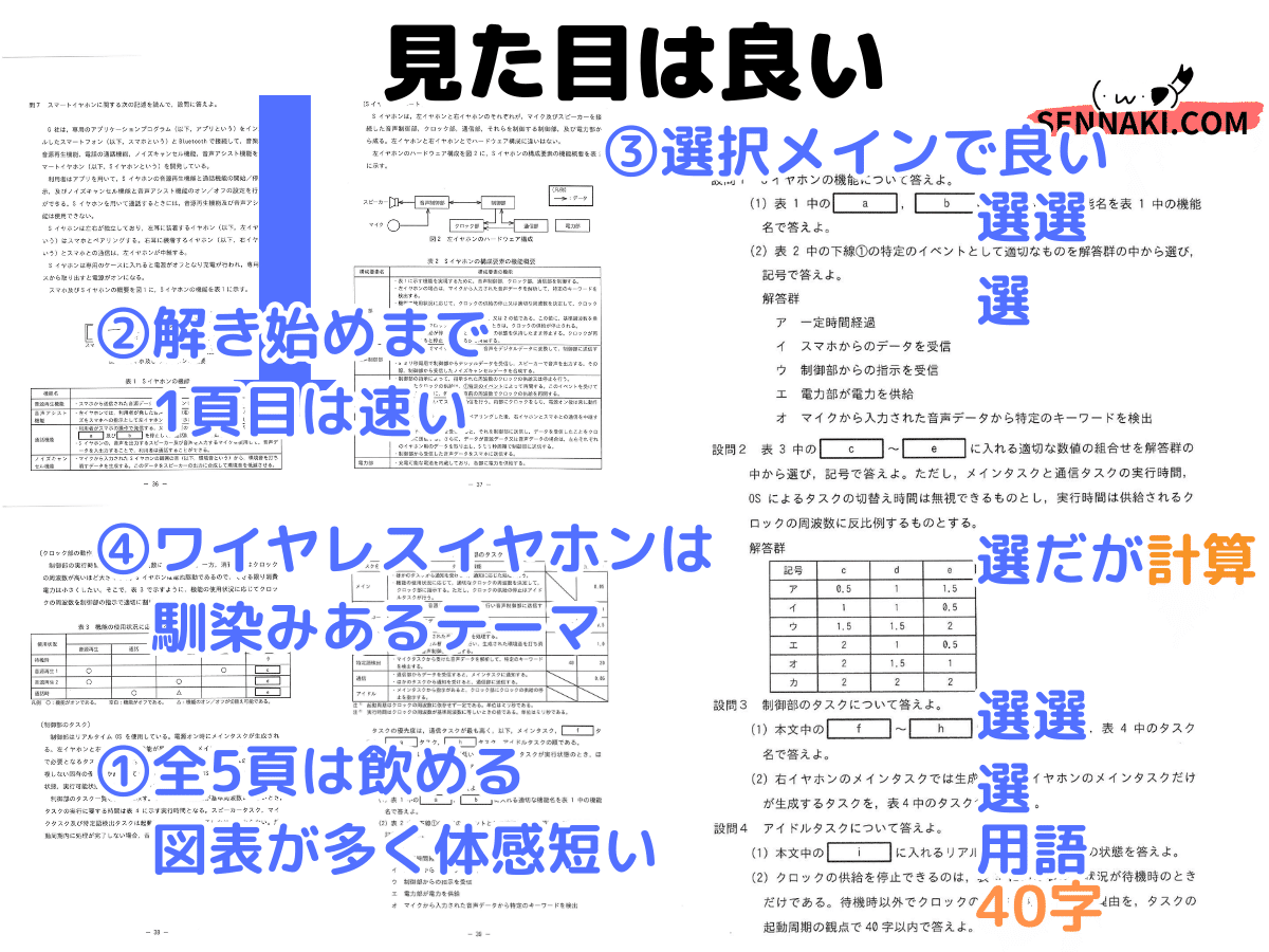 AP】令和6年秋午後問7組込みシステム開発の解説（応用情報技術者