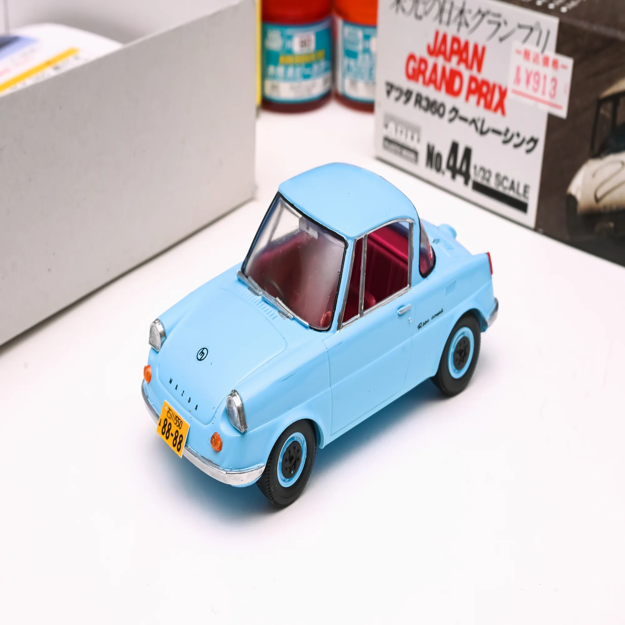 プラモ】いつもと違った塗料で塗るアリイ 1/32 オーナーズクラブ 