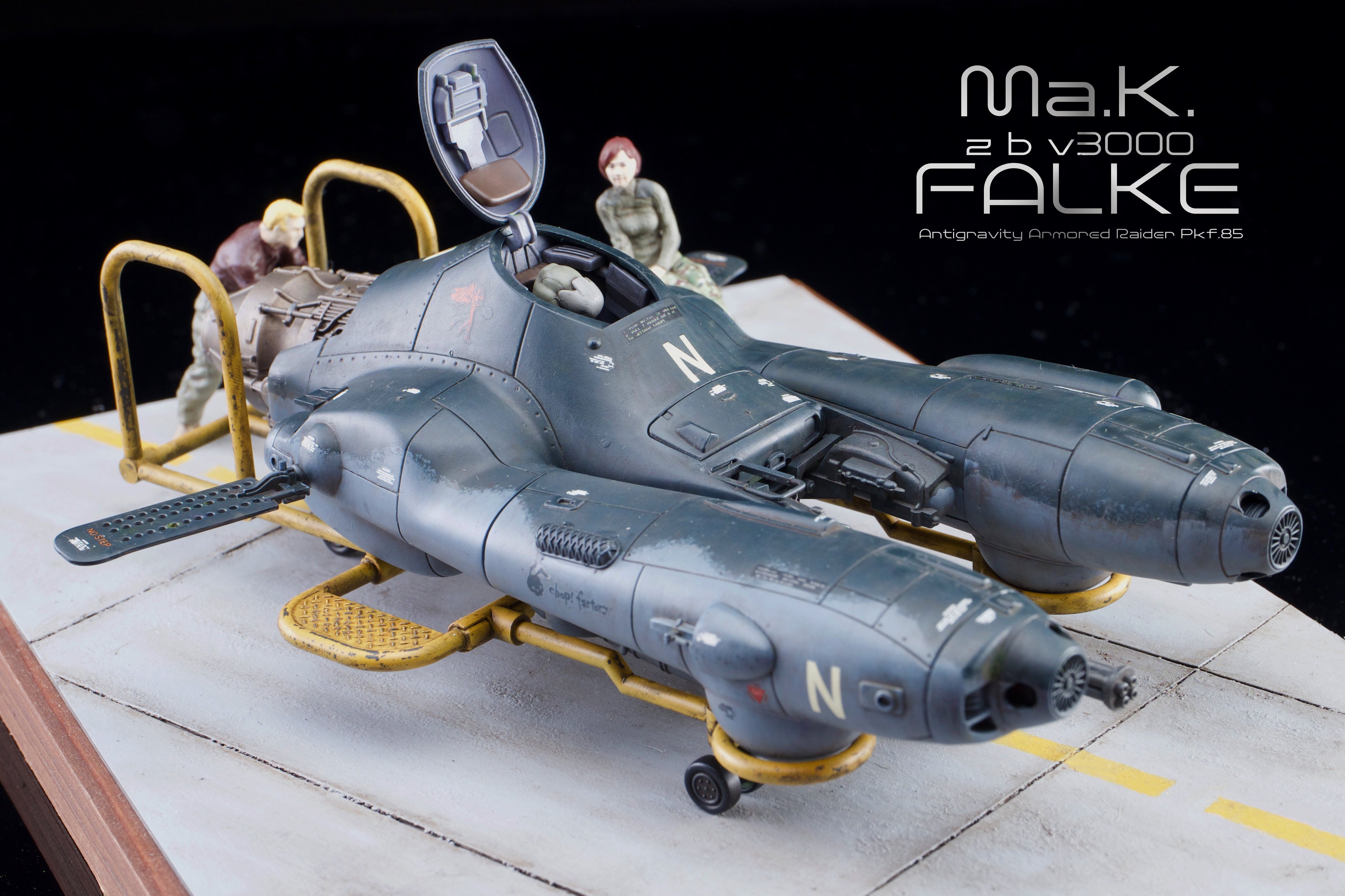 PLAMAX1/35ファルケ完成しました｜RRTac(msr457)