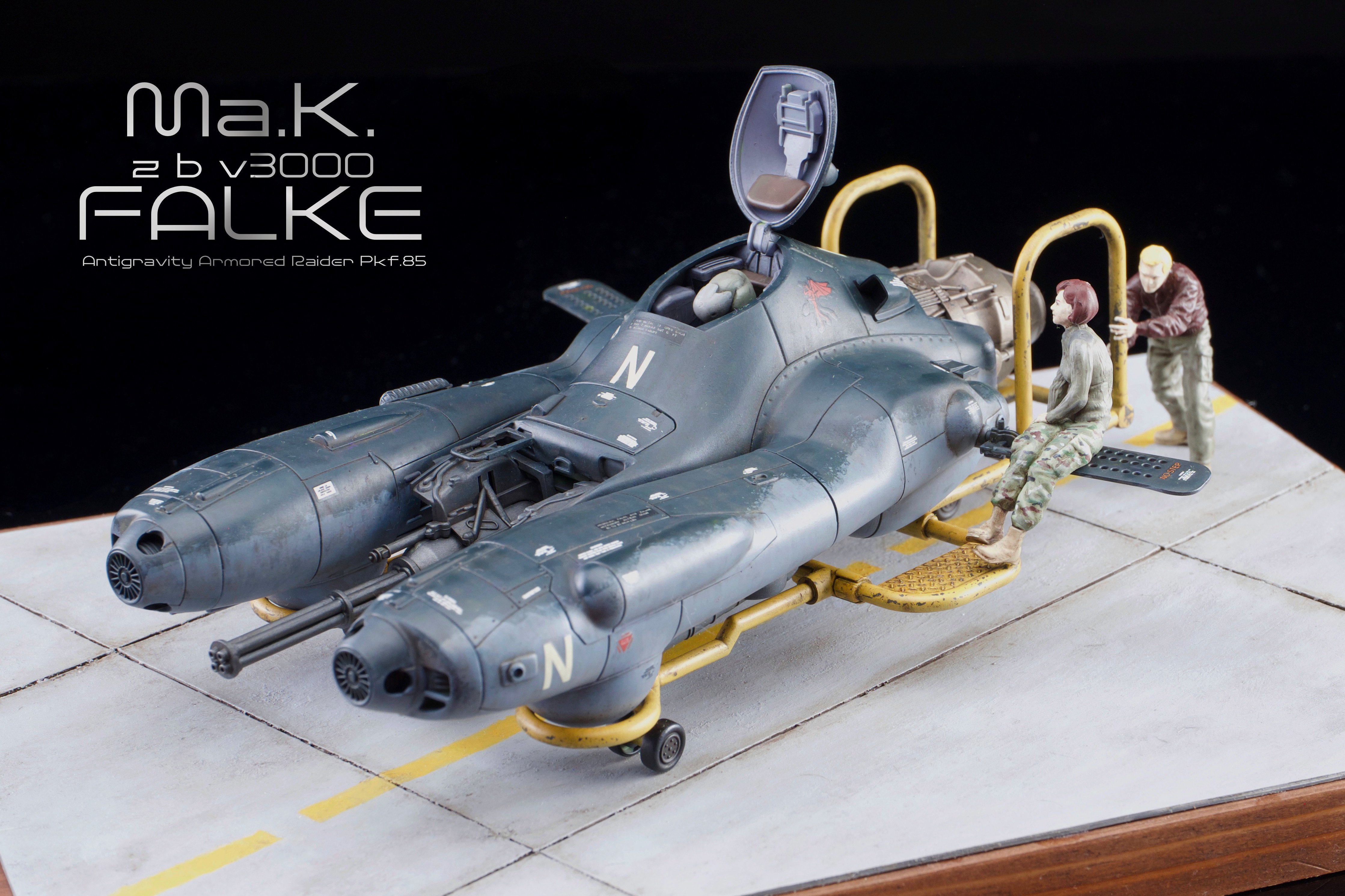 PLAMAX1/35ファルケ完成しました｜msr457